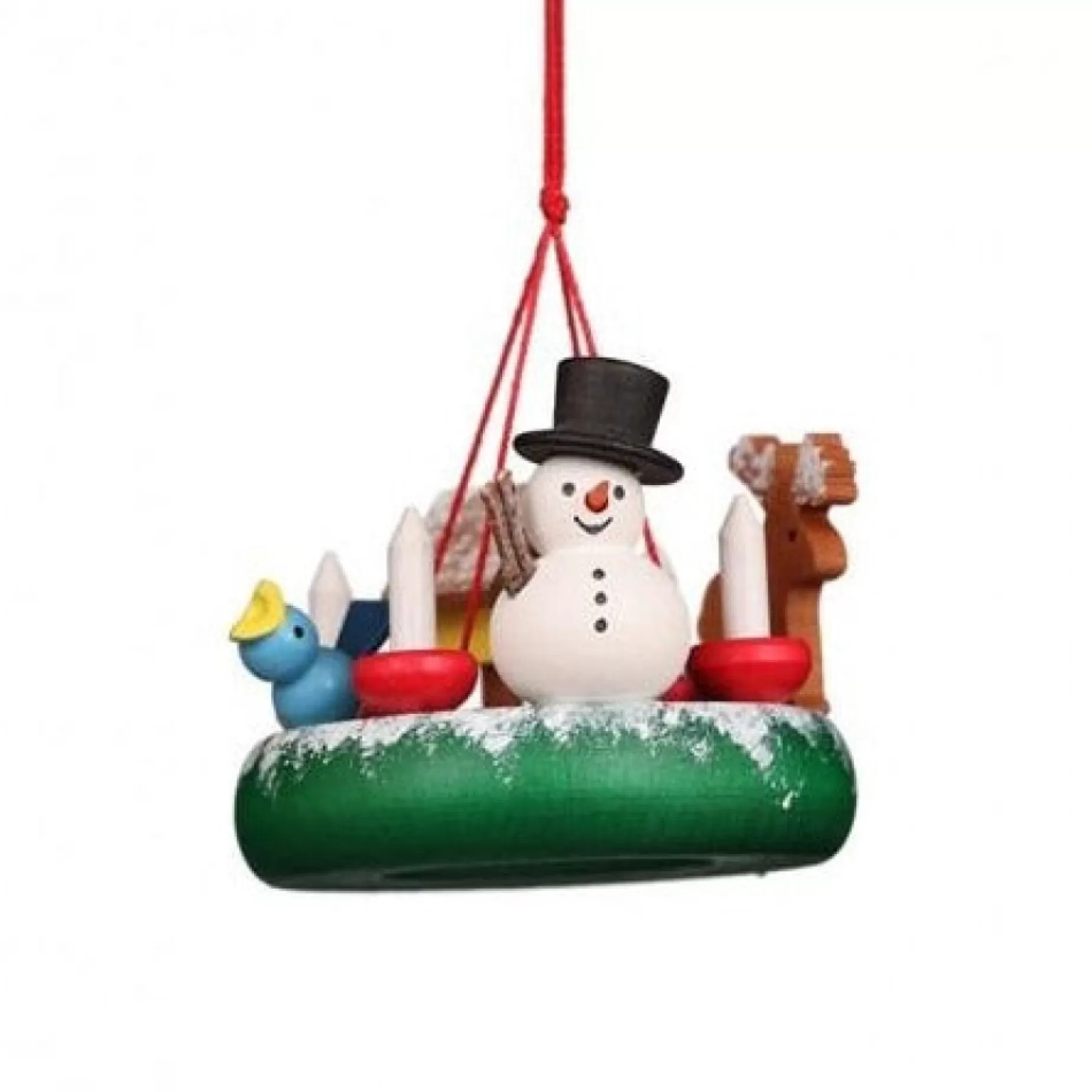 Christian Ulbricht Advent Wreath (Snowman) - Christmas Tree Decoration | All Tree Decorations