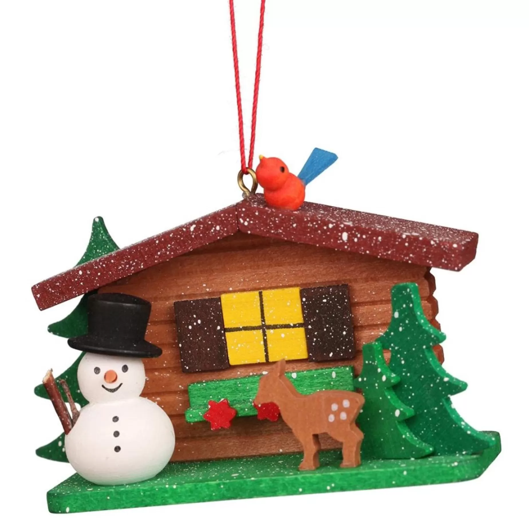Christian Ulbricht Alpine Snow Lodge - Christmas Tree Decoration | All Tree Decorations