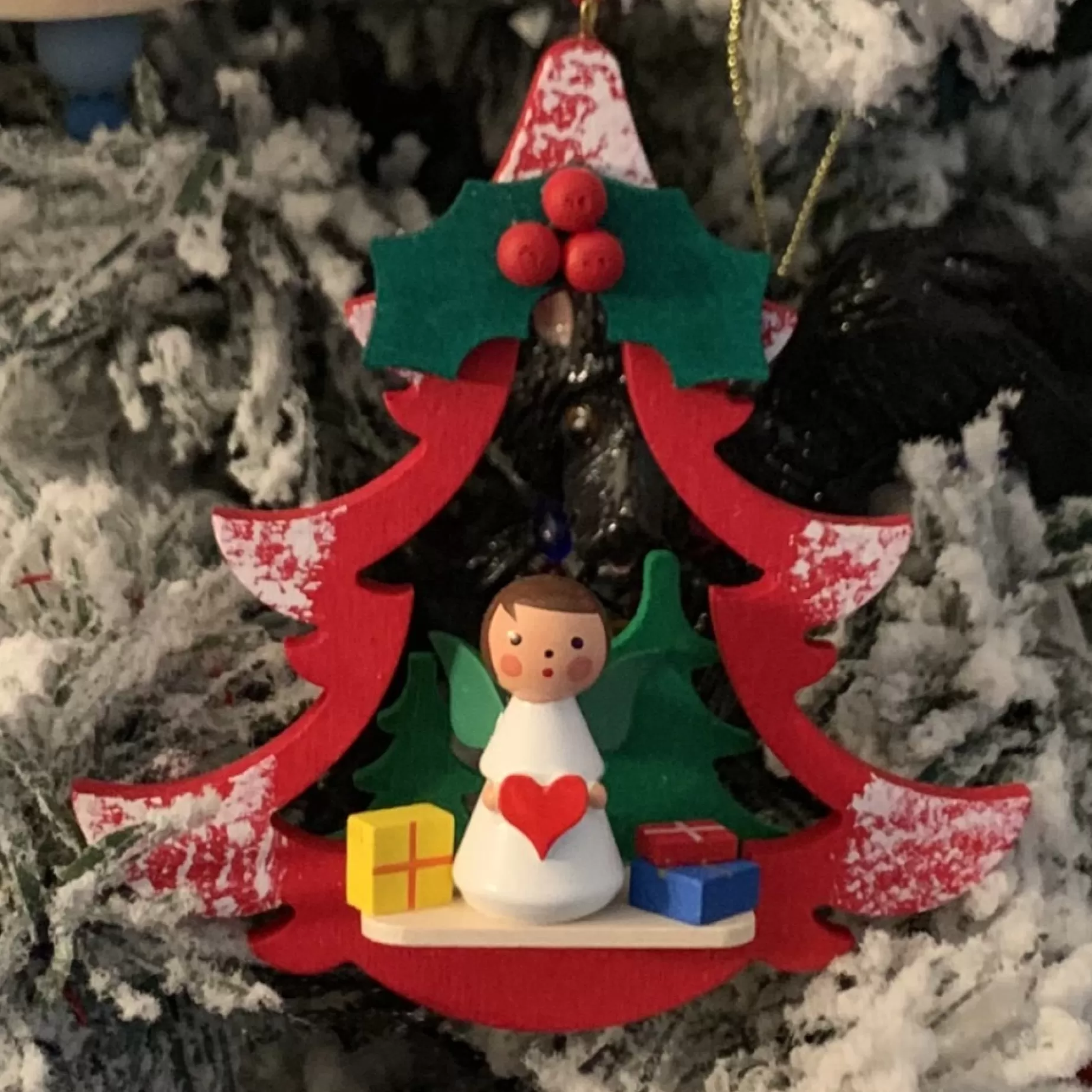 Christian Ulbricht Angel Tree With Heart - Christmas Tree Decoration | All Tree Decorations