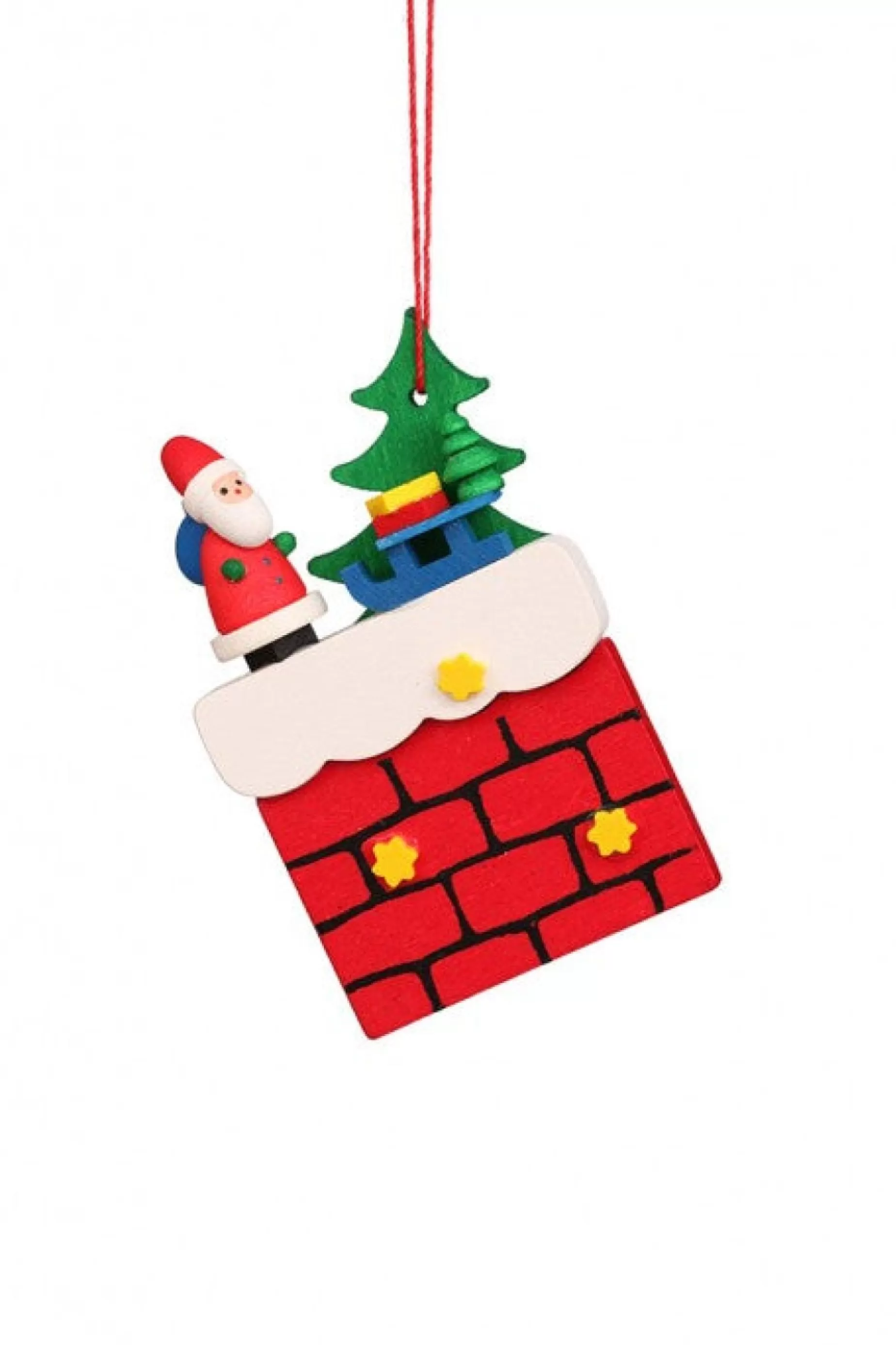 Christian Ulbricht Chimney With Santa - Christmas Tree Decoration | All Tree Decorations