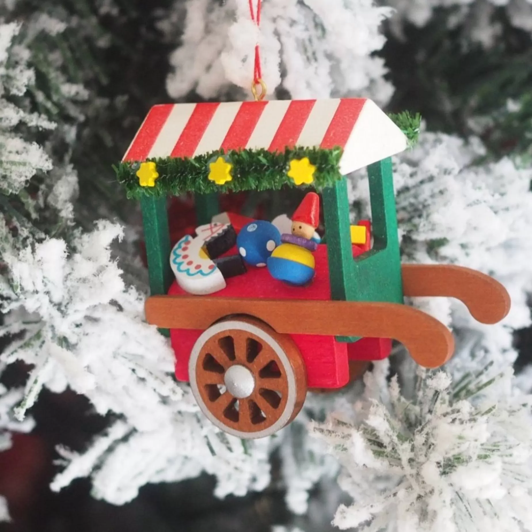 Christian Ulbricht Christmas Market Cart (Large) - Christmas Tree Decoration | All Tree Decorations