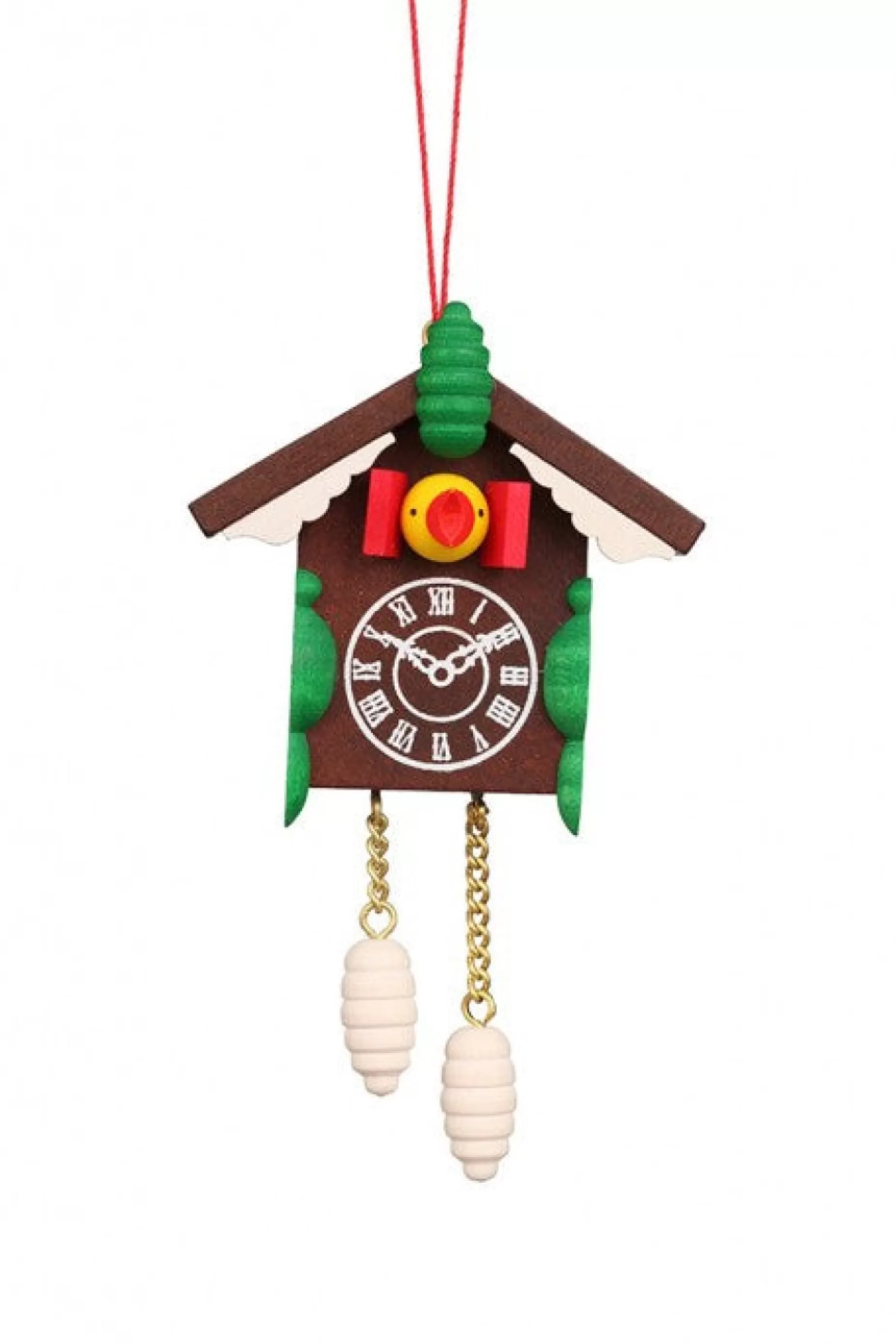 Christian Ulbricht Cuckoo Clock - Snow-Capped Roof - Christmas Tree Decoration | All Tree Decorations