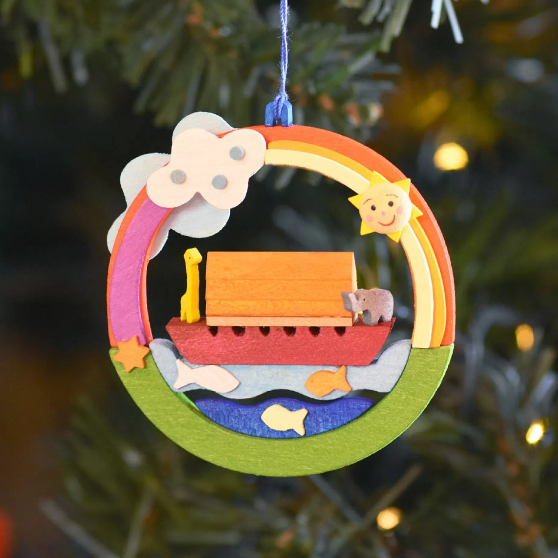 Graupner Diorama - Noah'S Ark - Christmas Tree Decoration | All Tree Decorations