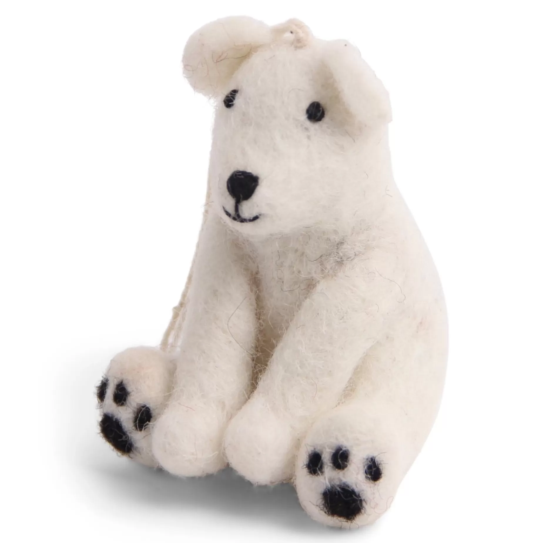 En Gry & Sif Felt Christmas Tree Decoration - Polar Bear Trio | All Tree Decorations