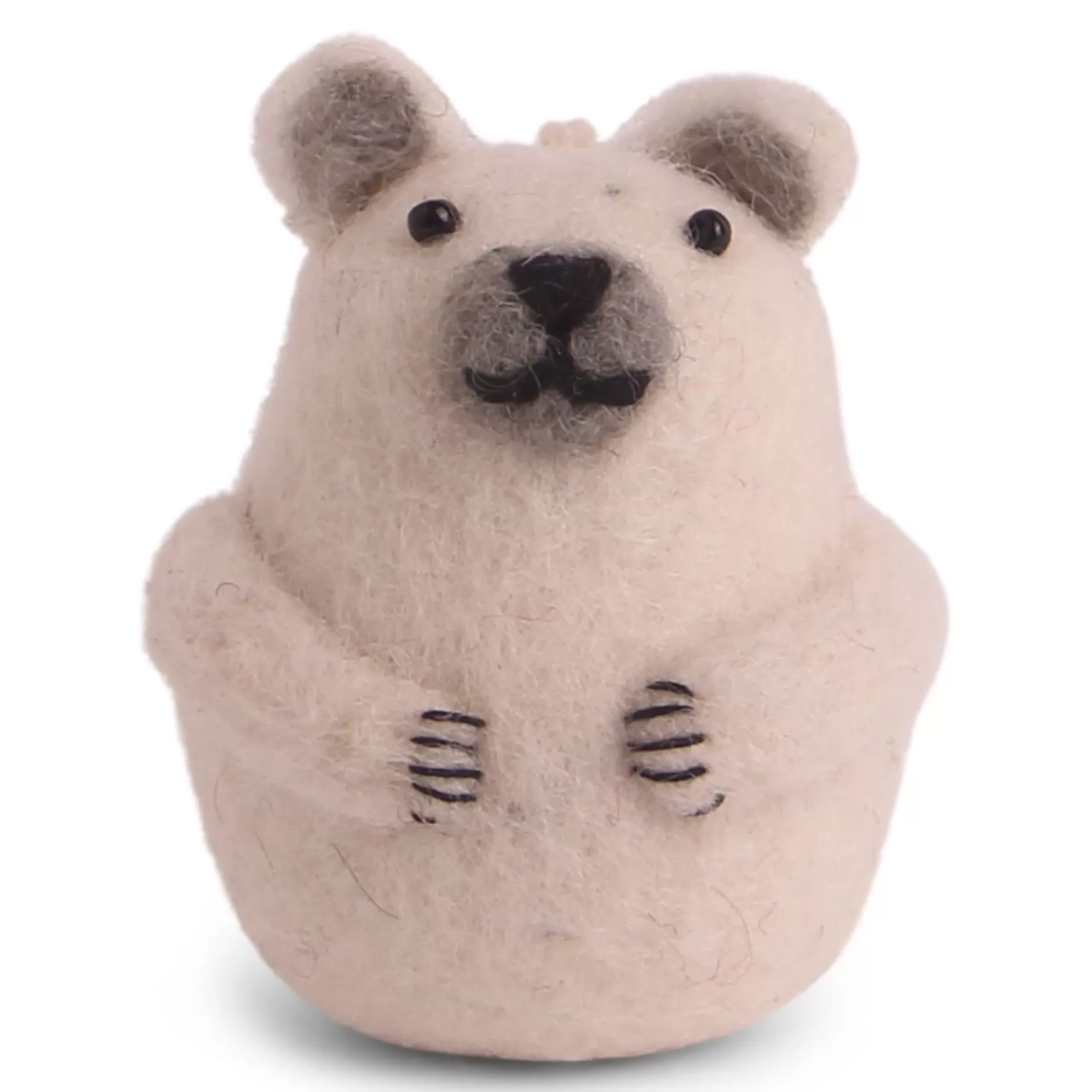 En Gry & Sif Felt Christmas Tree Decoration - Polar Bear Trio | All Tree Decorations