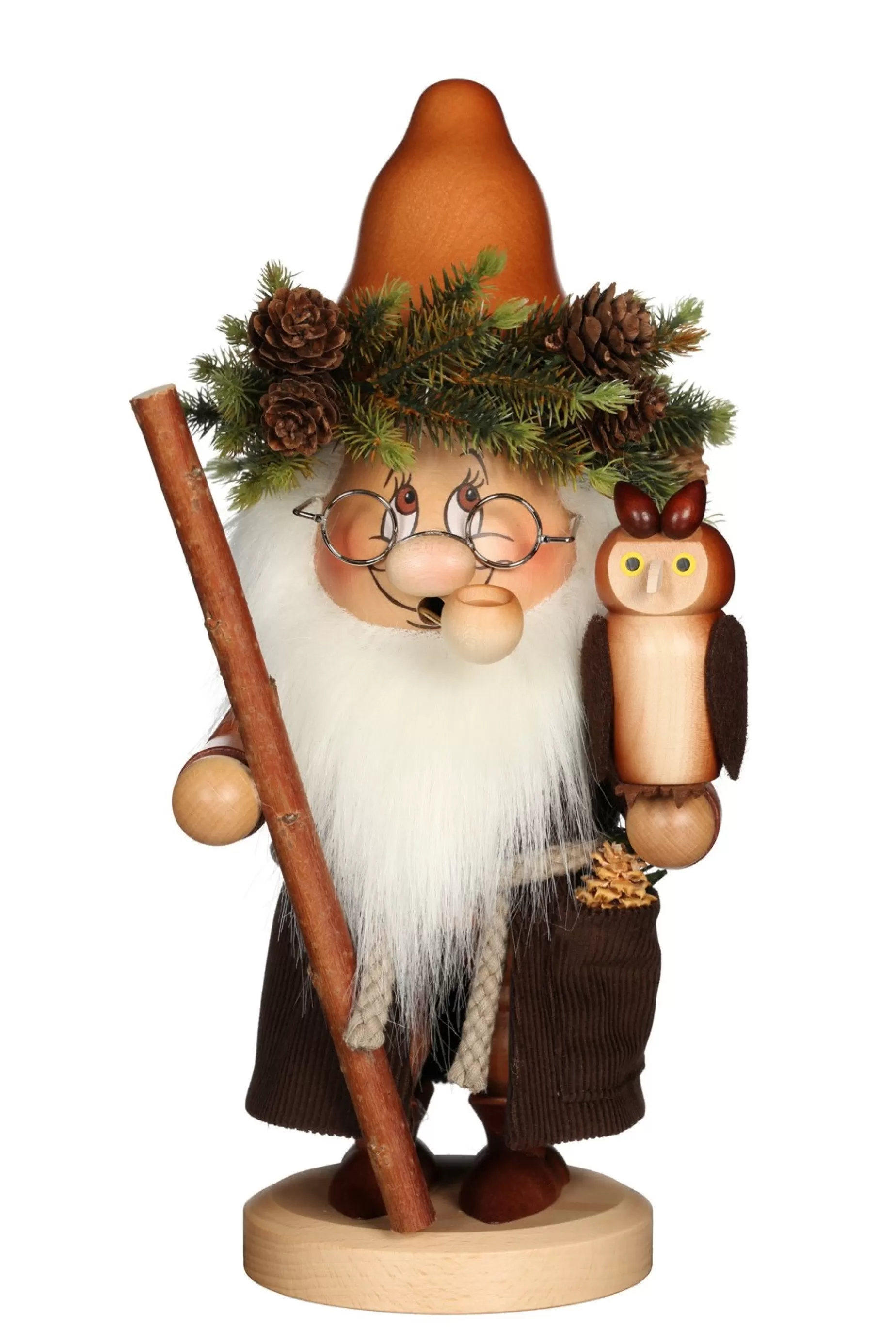 Christian Ulbricht Incense Burner - Collector'S Edition - Dwarf With Owl | Limited Edition Incense Burners