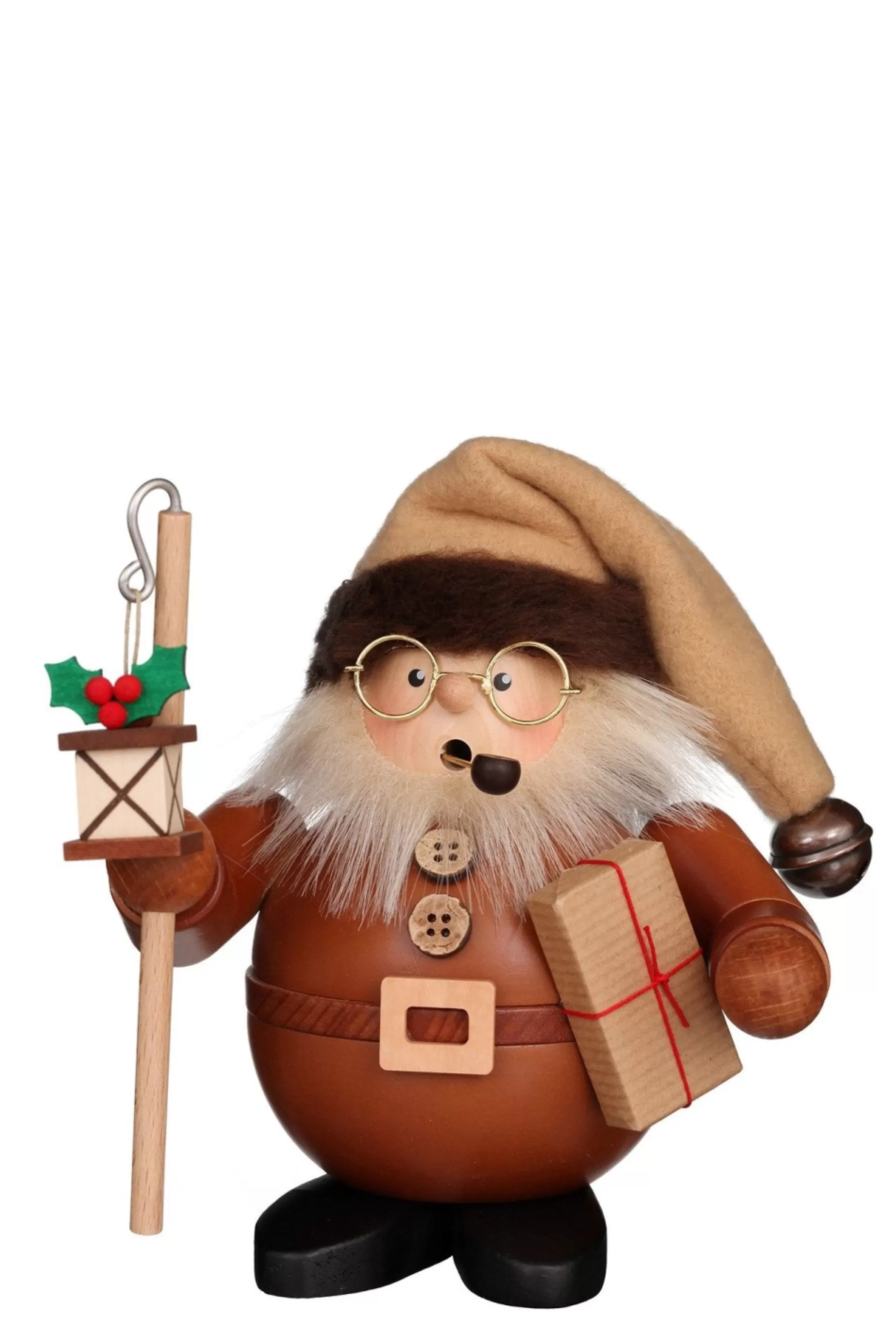 Christian Ulbricht Incense Burner - Premium - Santa With Present And Lantern | All Incense Burners