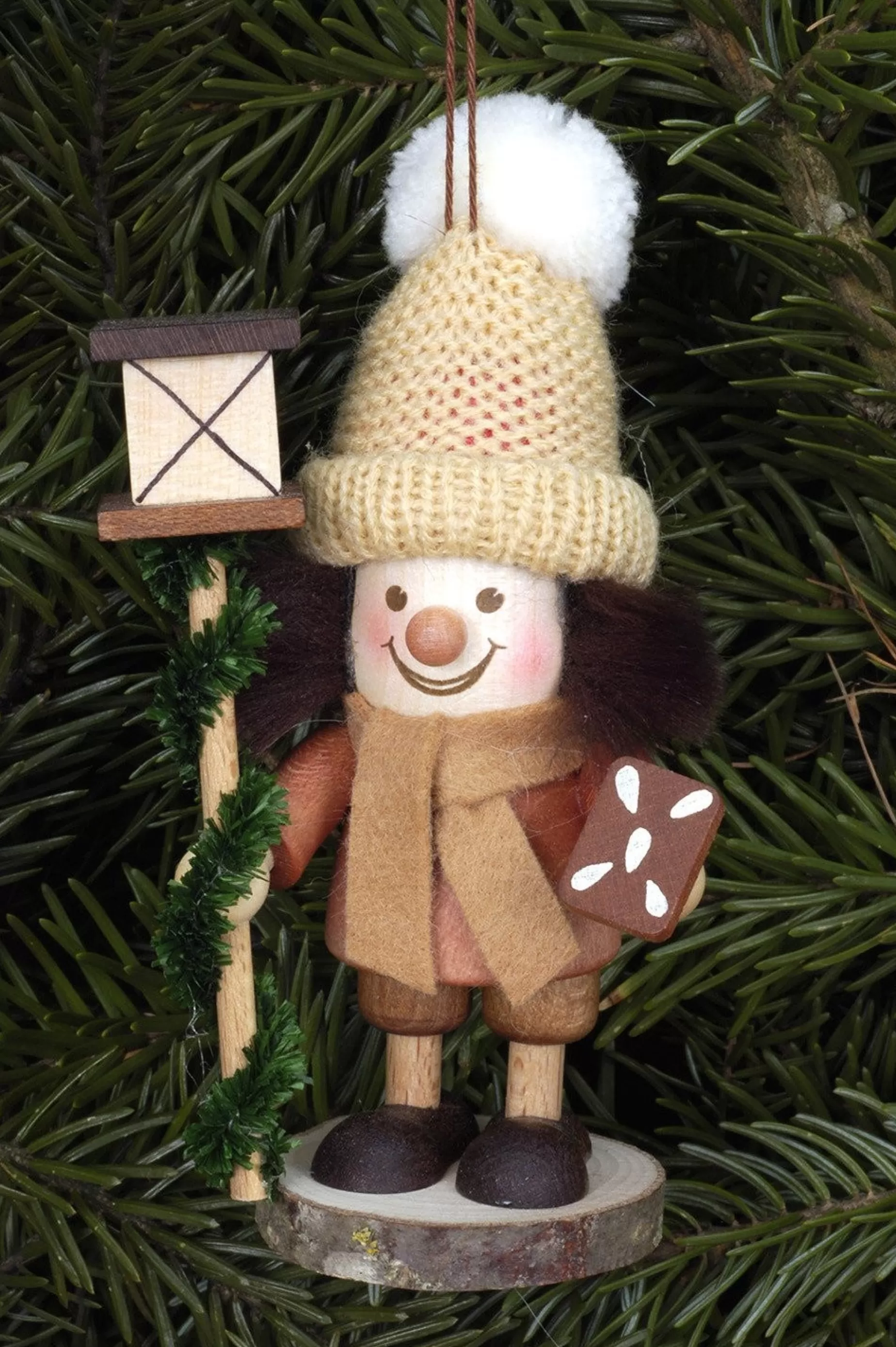 Christian Ulbricht Large Gnome Christmas Tree Decoration - Carol Singer | All Tree Decorations