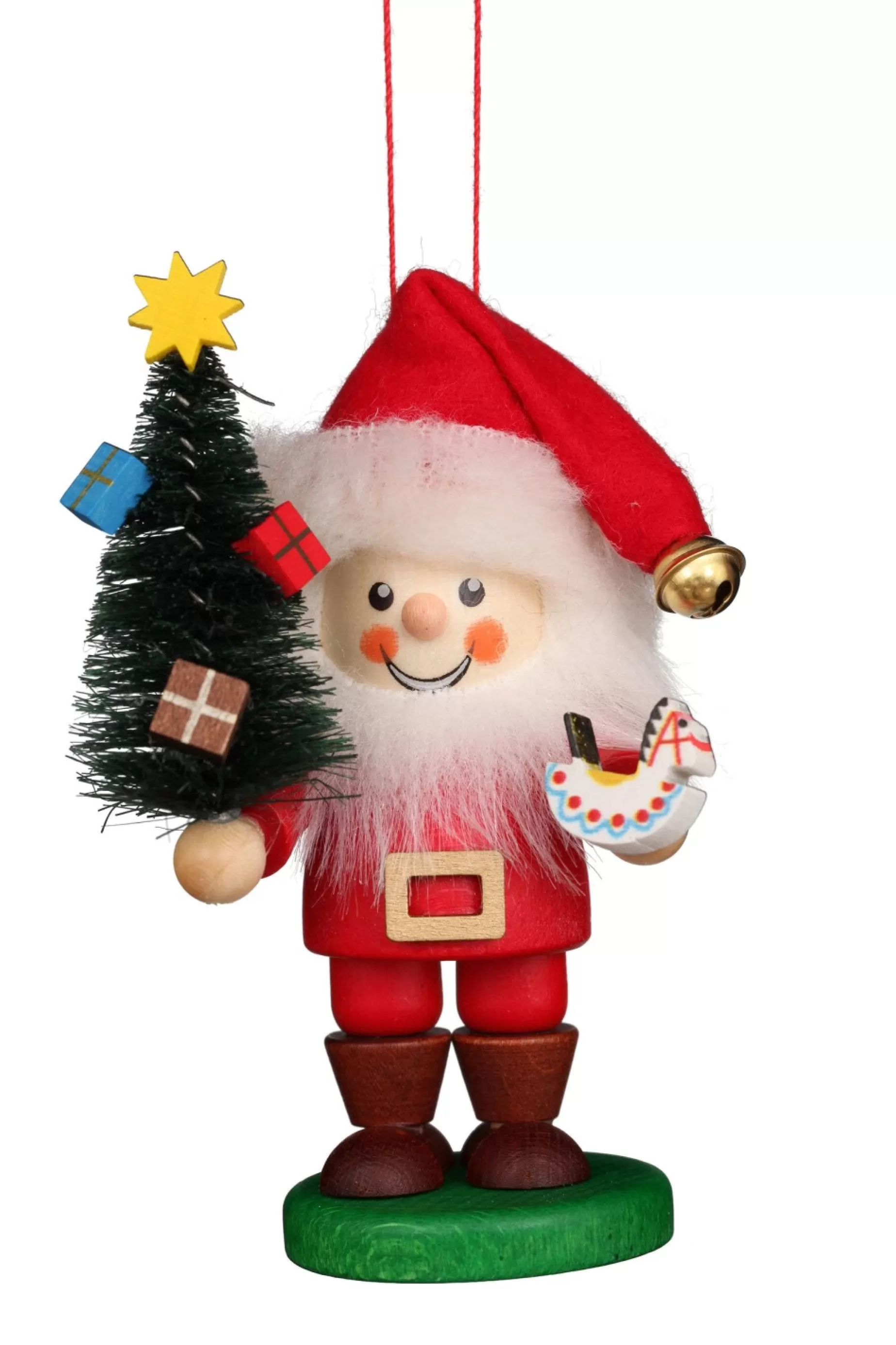 Christian Ulbricht Large Gnome Christmas Tree Decoration - Santa (Colourful) | All Tree Decorations