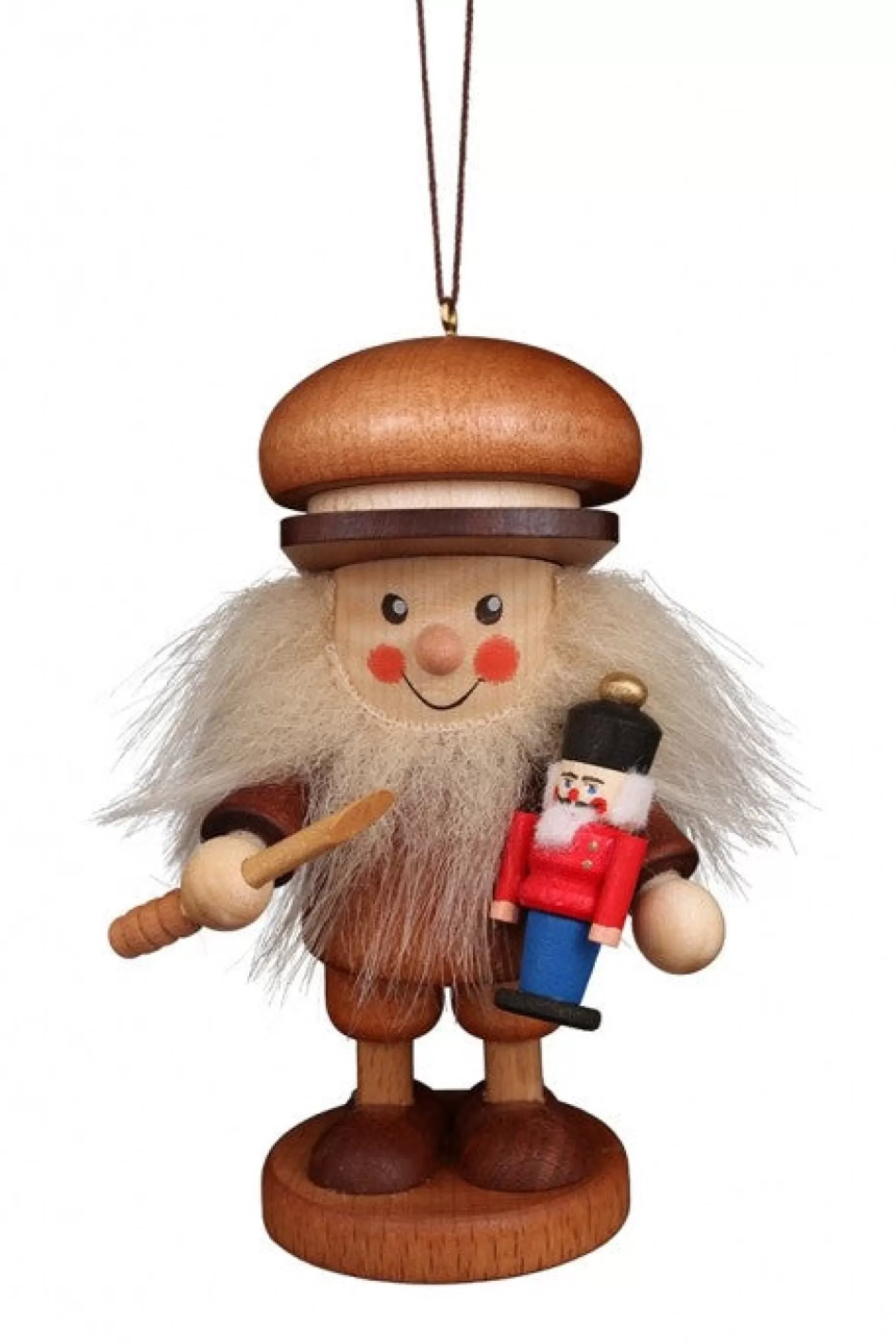 Christian Ulbricht Large Gnome Christmas Tree Decoration - Toy Maker | All Tree Decorations