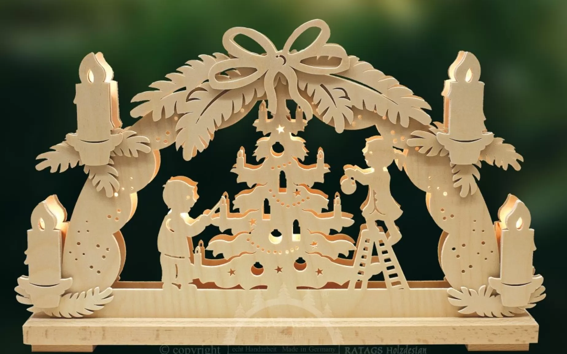 Ratags Lighted Arch (Schwibbogen) - Classic - Decorating The Tree | Led Lighted Arches
