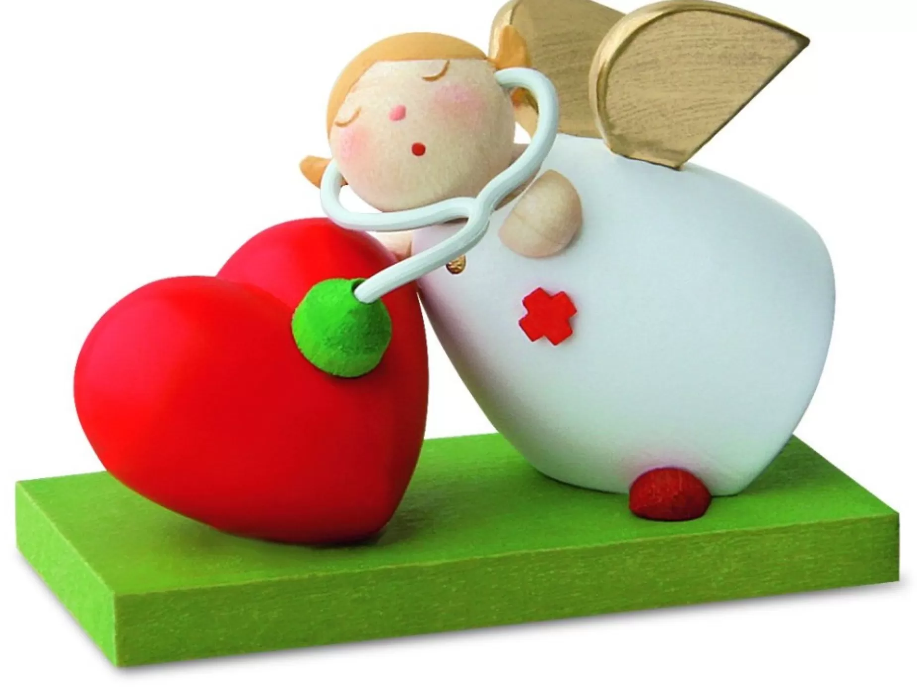 Gunter Reichel Little Angel Figurine - Guardian Angel With Stethoscope | Guardian Angels