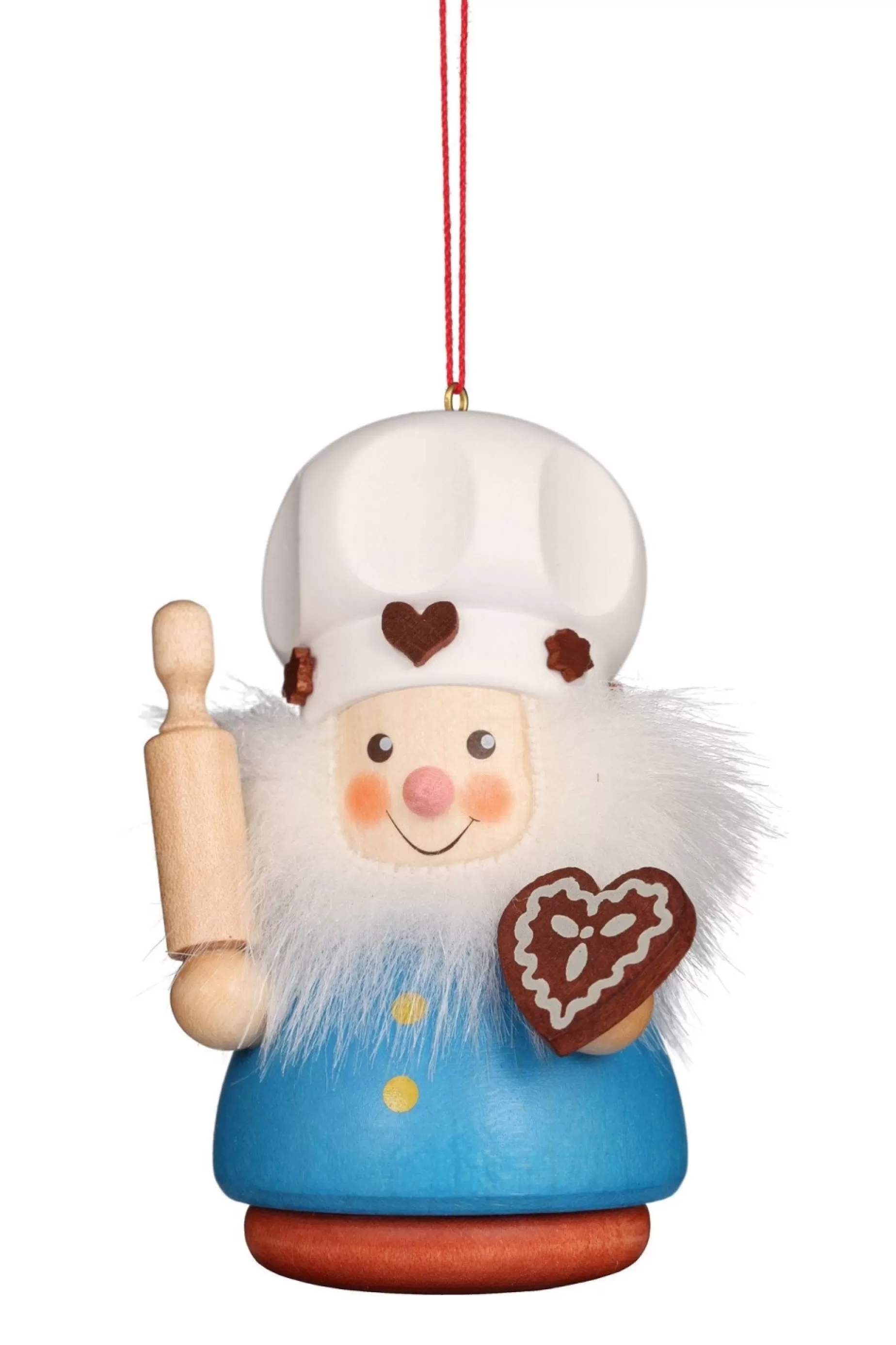 Christian Ulbricht Little Gnome Christmas Tree Decoration - Colourful Gingerbread Baker | All Tree Decorations
