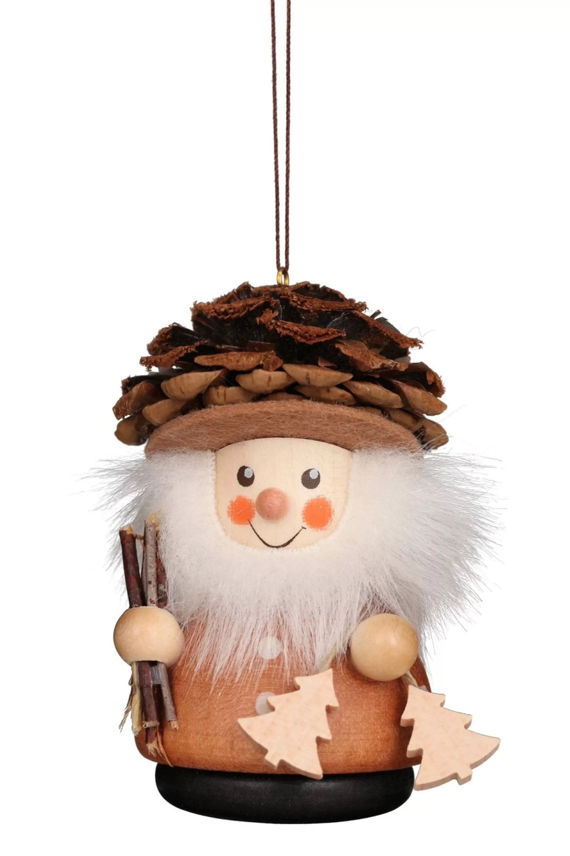 Christian Ulbricht Little Gnome Christmas Tree Decoration - Fir-Cone Man | All Tree Decorations