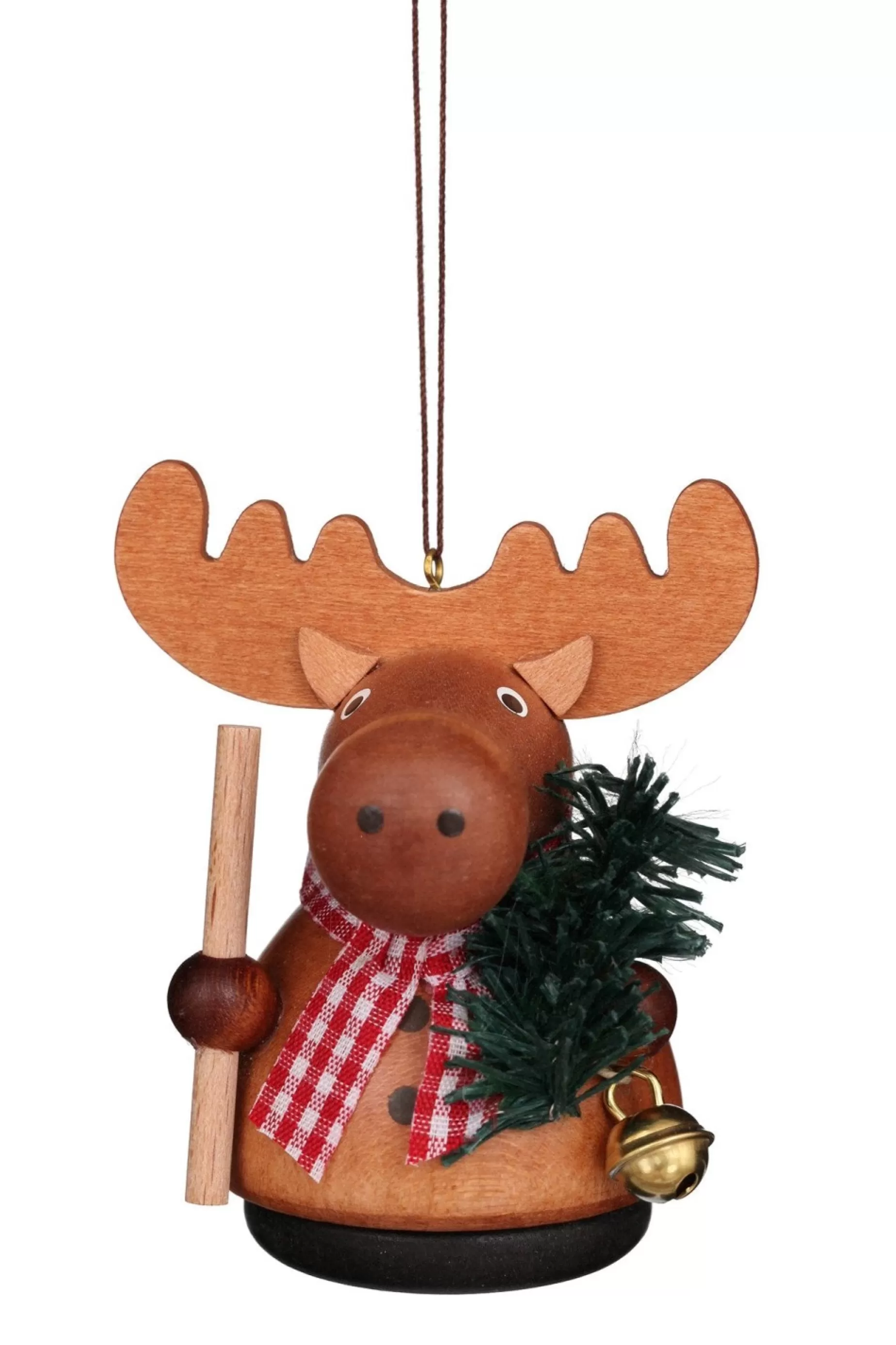 Christian Ulbricht Little Gnome Christmas Tree Decoration - Natural Moose | All Tree Decorations