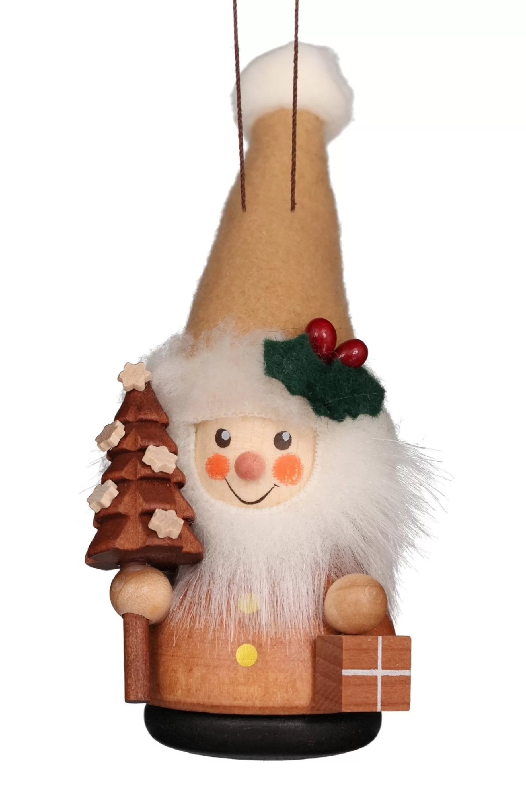 Christian Ulbricht Little Gnome Christmas Tree Decoration - Natural Santa'S Helper | All Tree Decorations