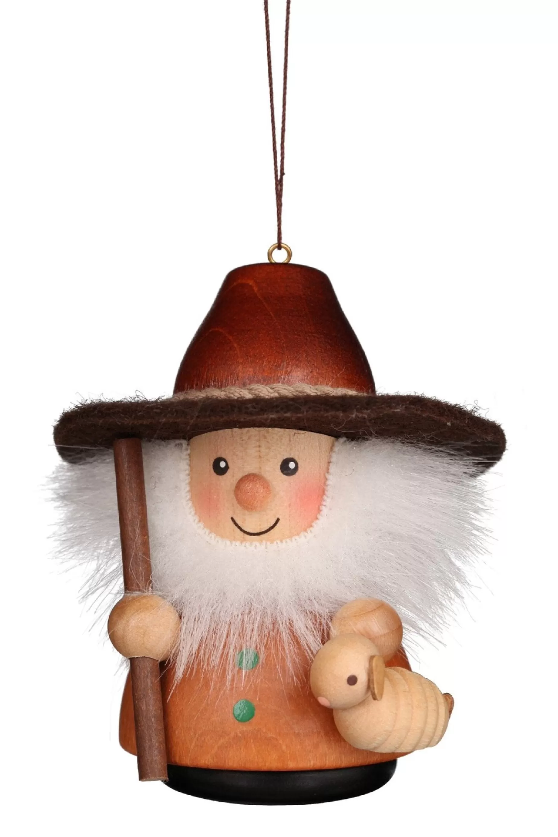 Christian Ulbricht Little Gnome Christmas Tree Decoration - Natural Shepherd | All Tree Decorations