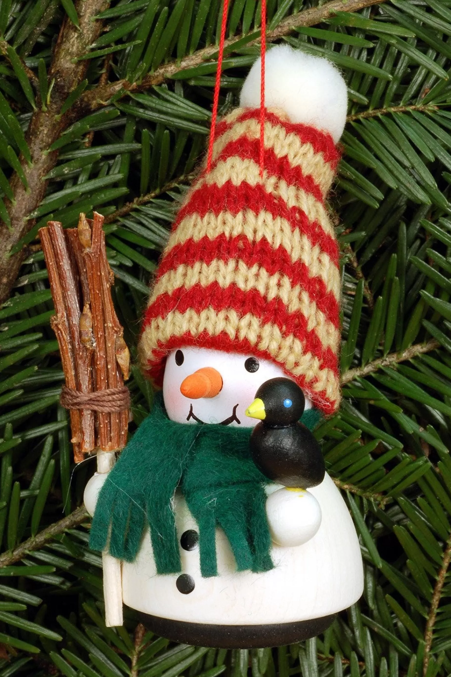 Christian Ulbricht Little Gnome Christmas Tree Decoration - Snowman | All Tree Decorations