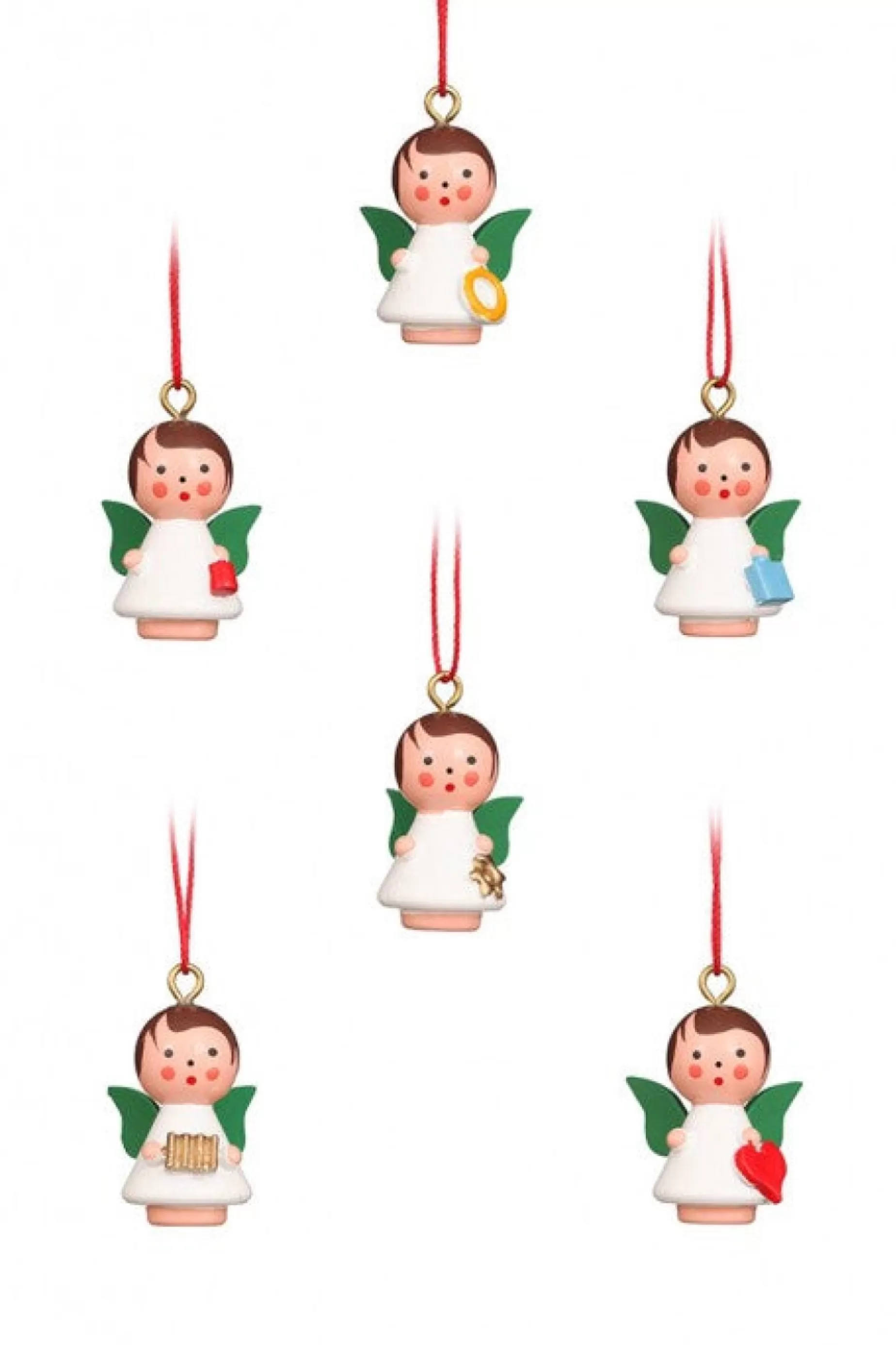 Christian Ulbricht Mini Angel - Colourful Wings - Christmas Tree Decoration | All Tree Decorations
