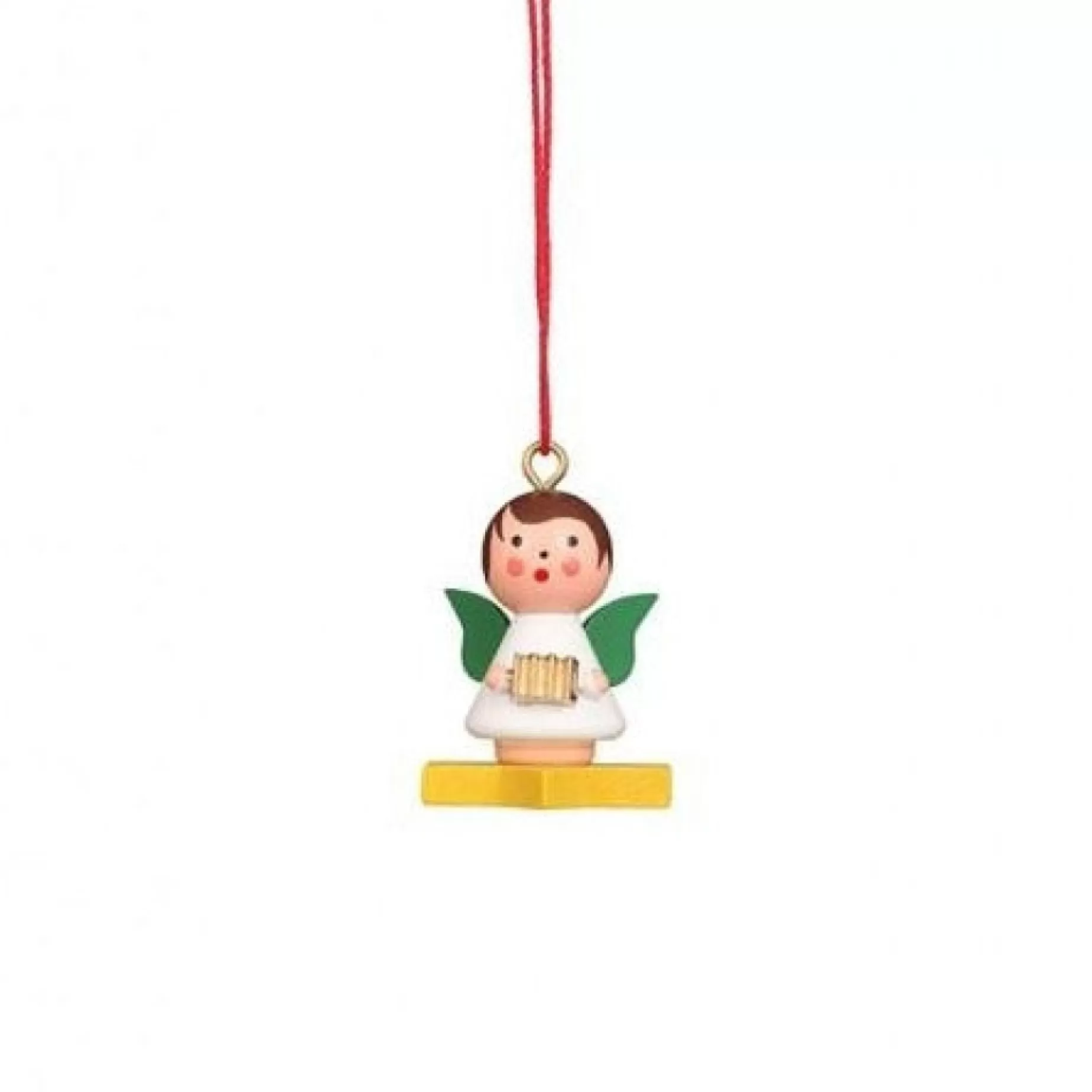 Christian Ulbricht Mini Angel - Floating On A Colourful Star - Christmas Tree Decoration | All Tree Decorations