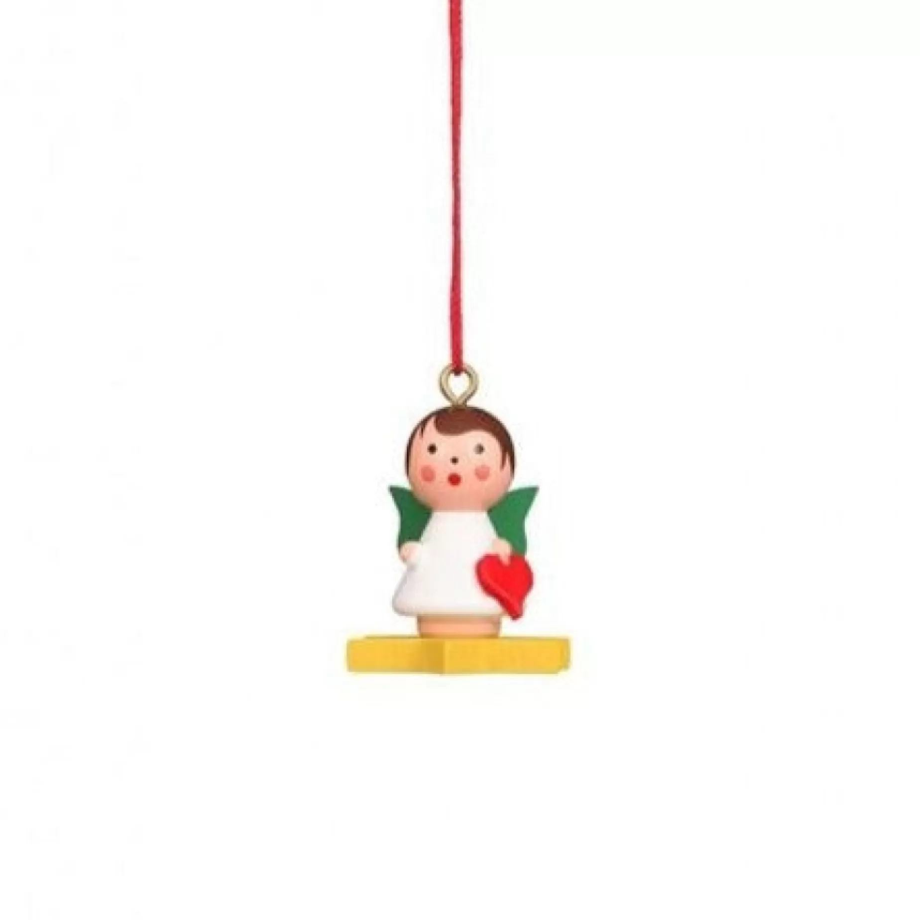 Christian Ulbricht Mini Angel - Floating On A Colourful Star - Christmas Tree Decoration | All Tree Decorations
