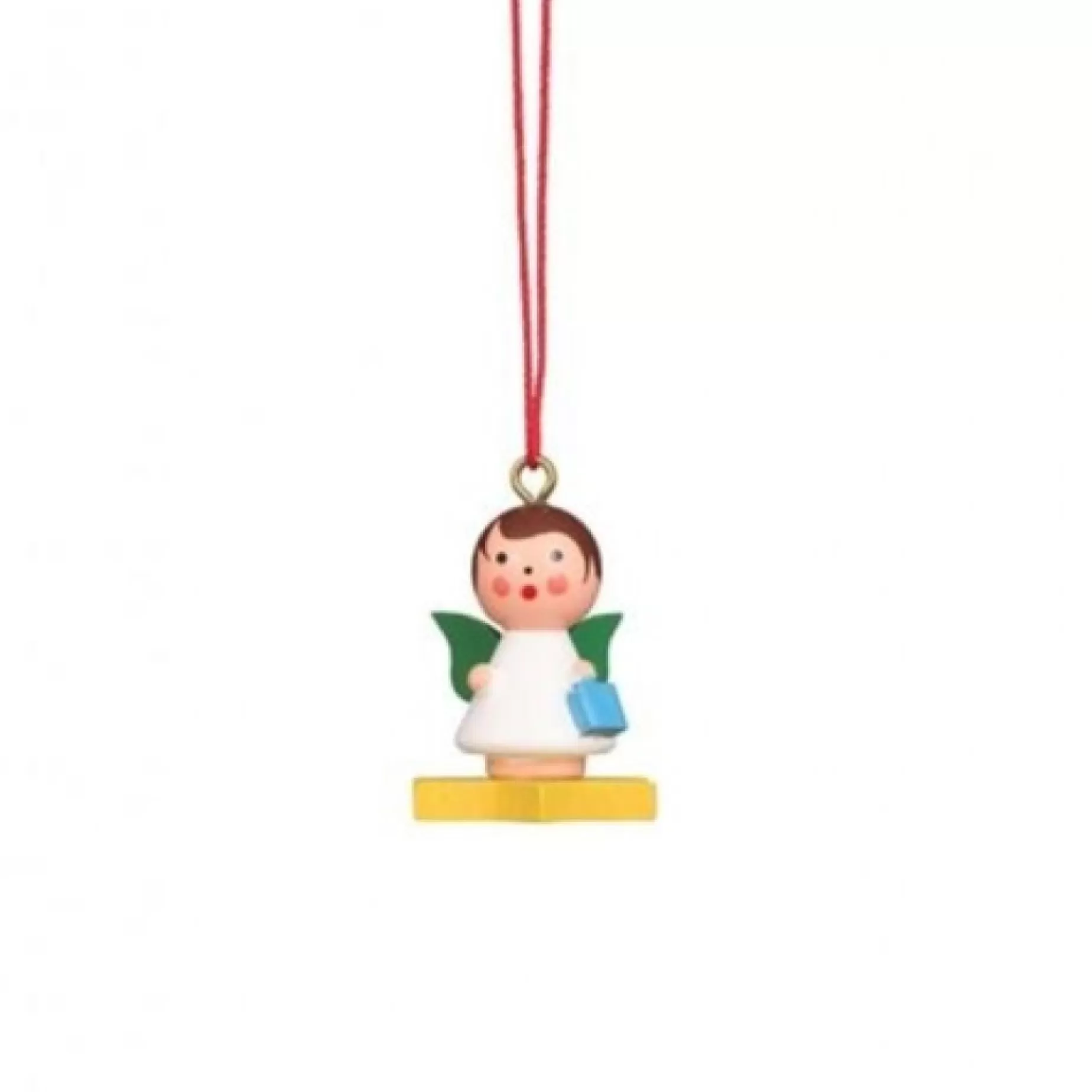 Christian Ulbricht Mini Angel - Floating On A Colourful Star - Christmas Tree Decoration | All Tree Decorations