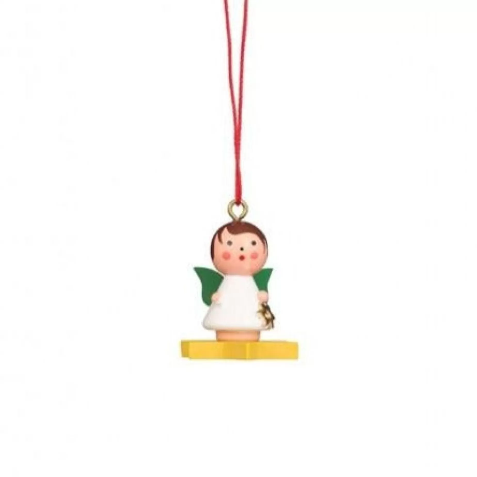 Christian Ulbricht Mini Angel - Floating On A Colourful Star - Christmas Tree Decoration | All Tree Decorations