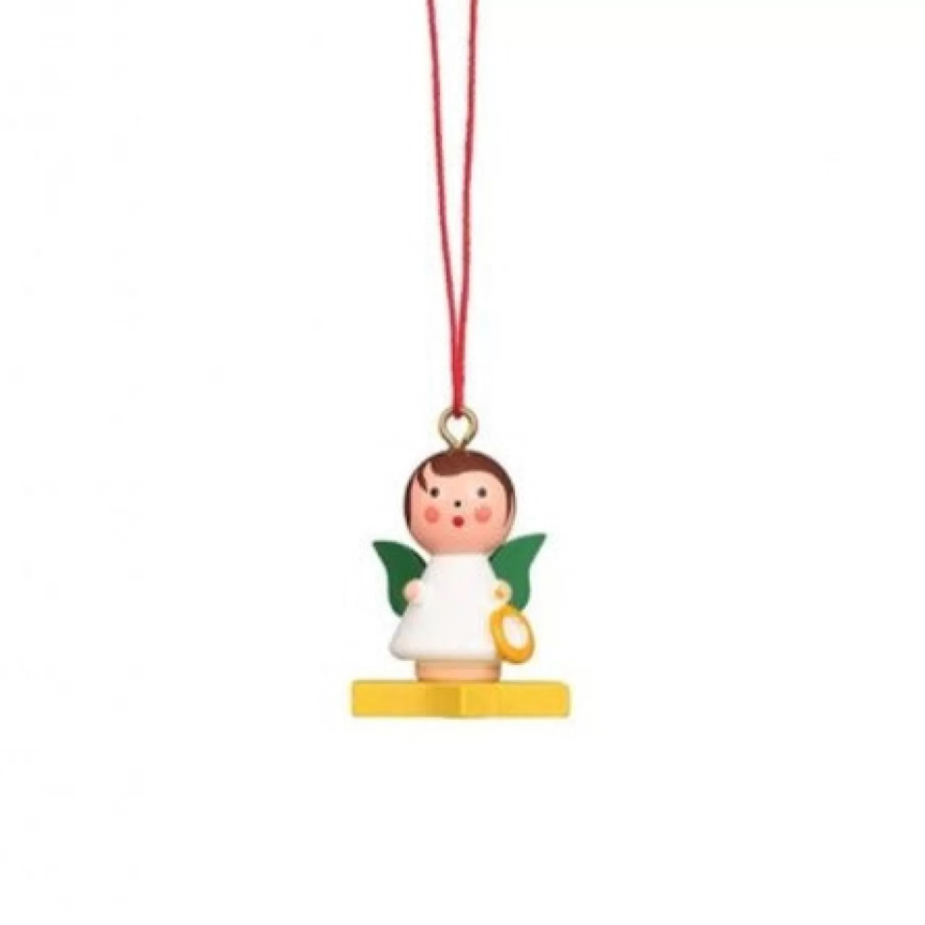 Christian Ulbricht Mini Angel - Floating On A Colourful Star - Christmas Tree Decoration | All Tree Decorations