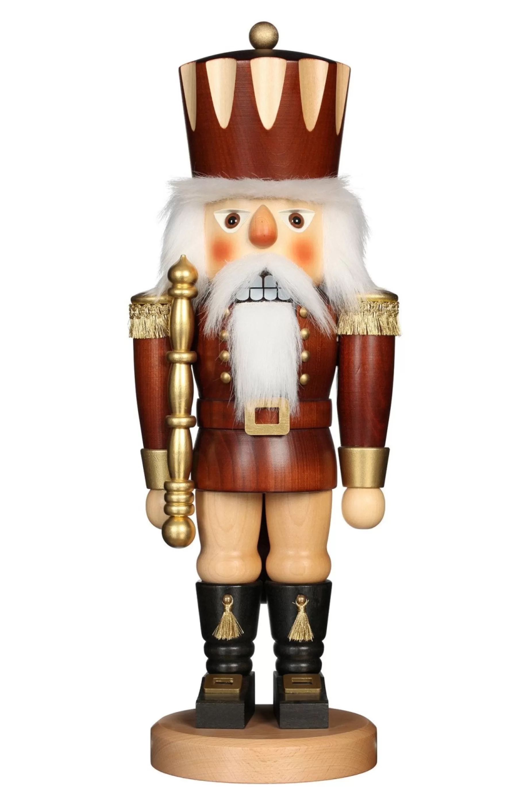 Christian Ulbricht Nutcracker (Classic) - Friendly Christmas King | Classic Nutcrackers