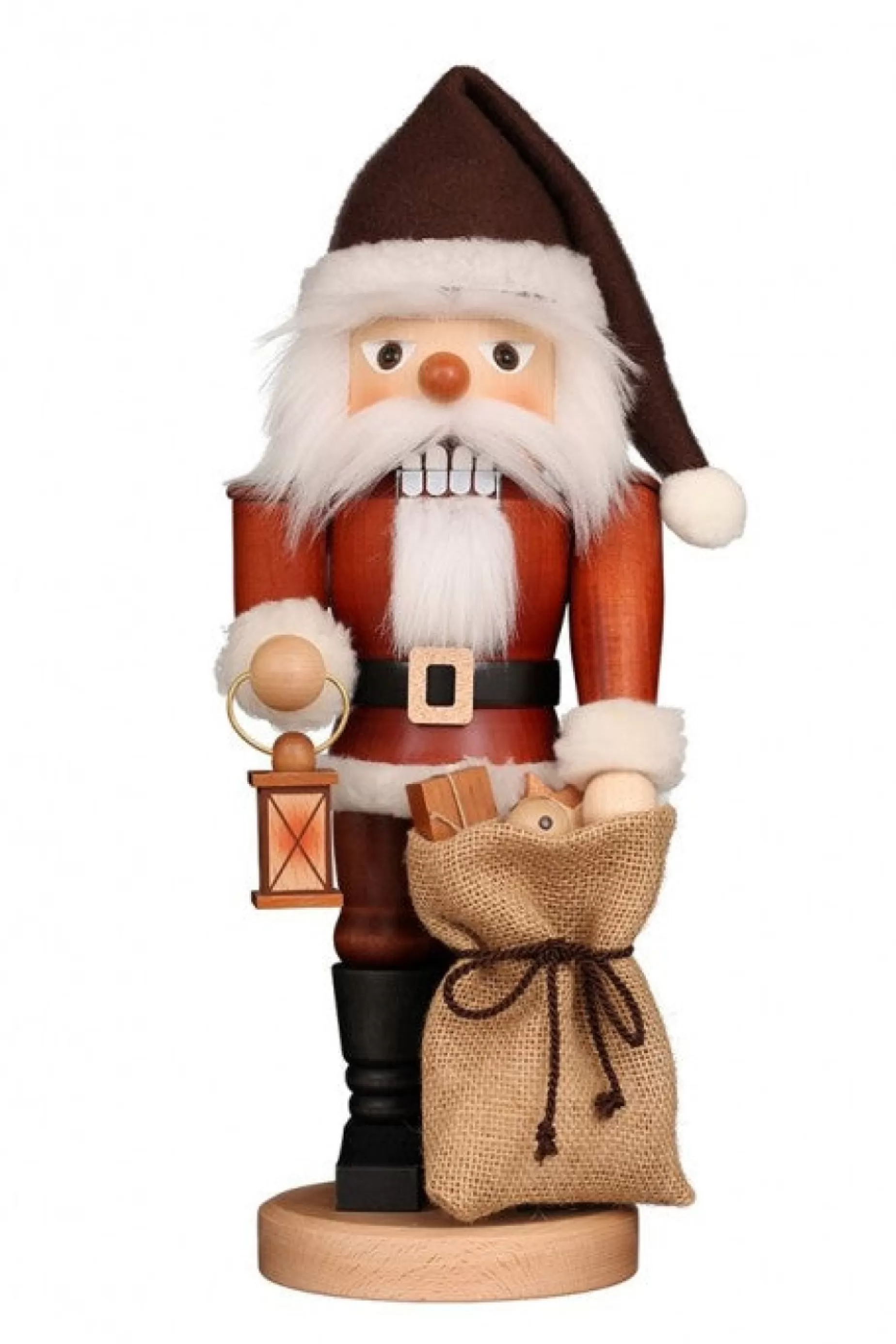 Christian Ulbricht Nutcracker (Classic) - Friendly Santa With Lantern | Classic Nutcrackers