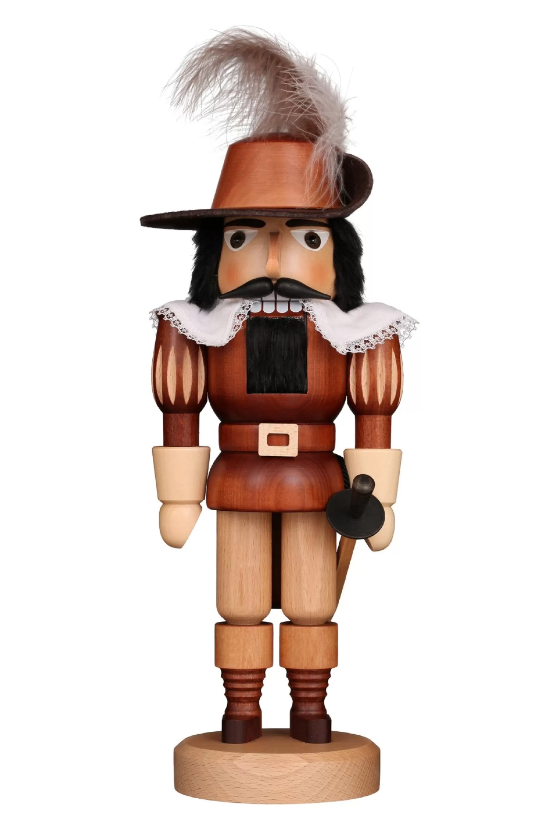 Christian Ulbricht Nutcracker (Classic) - Musketeer In Natural Tones | All Nutcrackers