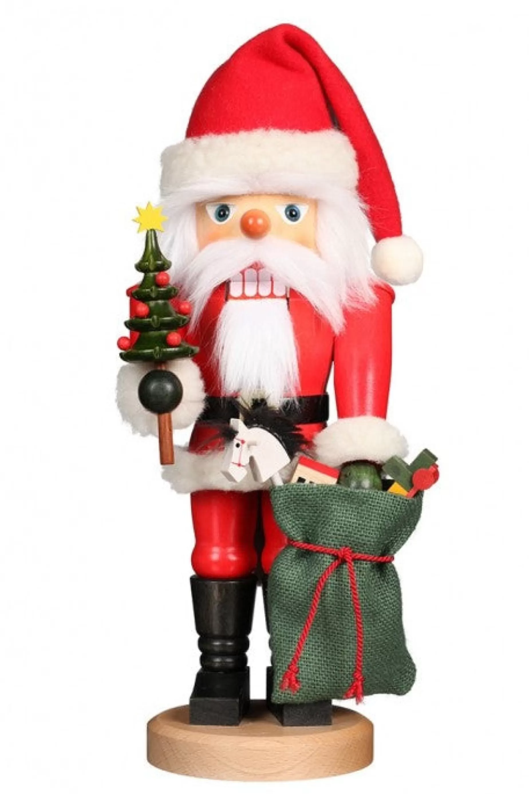Christian Ulbricht Nutcracker (Classic) - Santa Giving Gifts | All Nutcrackers