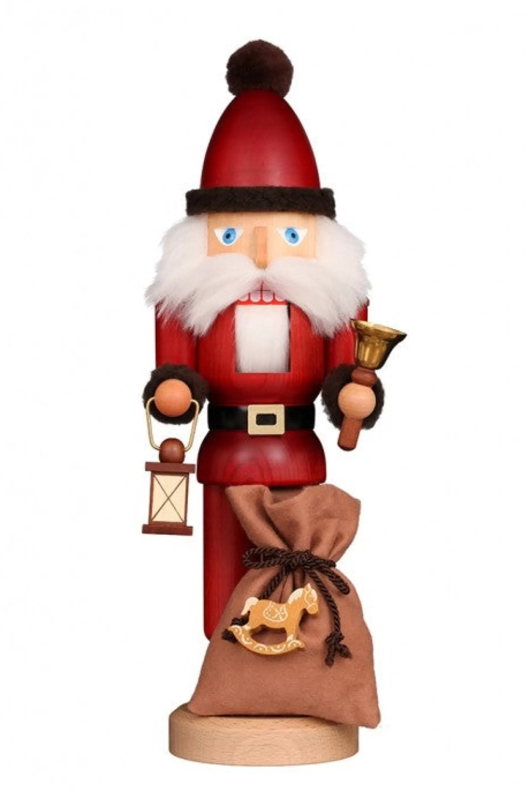 Christian Ulbricht Nutcracker (Classic) - Santa With Bell | Classic Nutcrackers