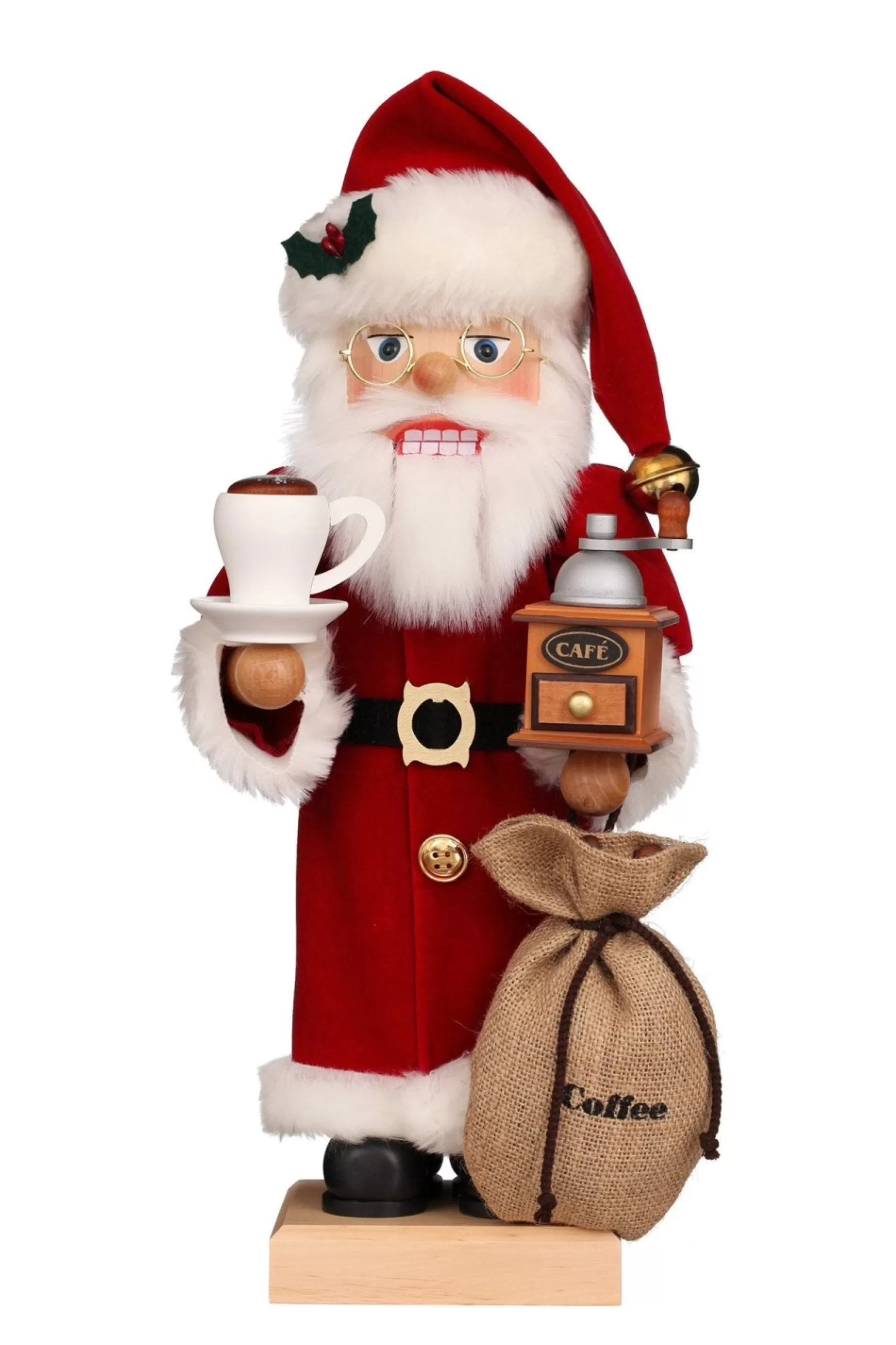 Christian Ulbricht Nutcracker (Premium Collector'S Edition) - Barista Santa | Limited Edition Nutcrackers