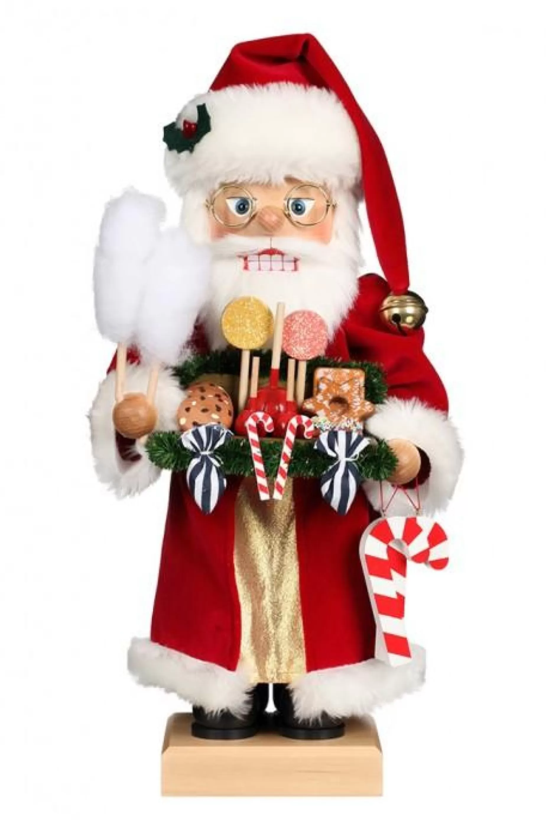 Christian Ulbricht Nutcracker (Premium Collector'S Edition) - Candy Cane Santa | Limited Edition Nutcrackers