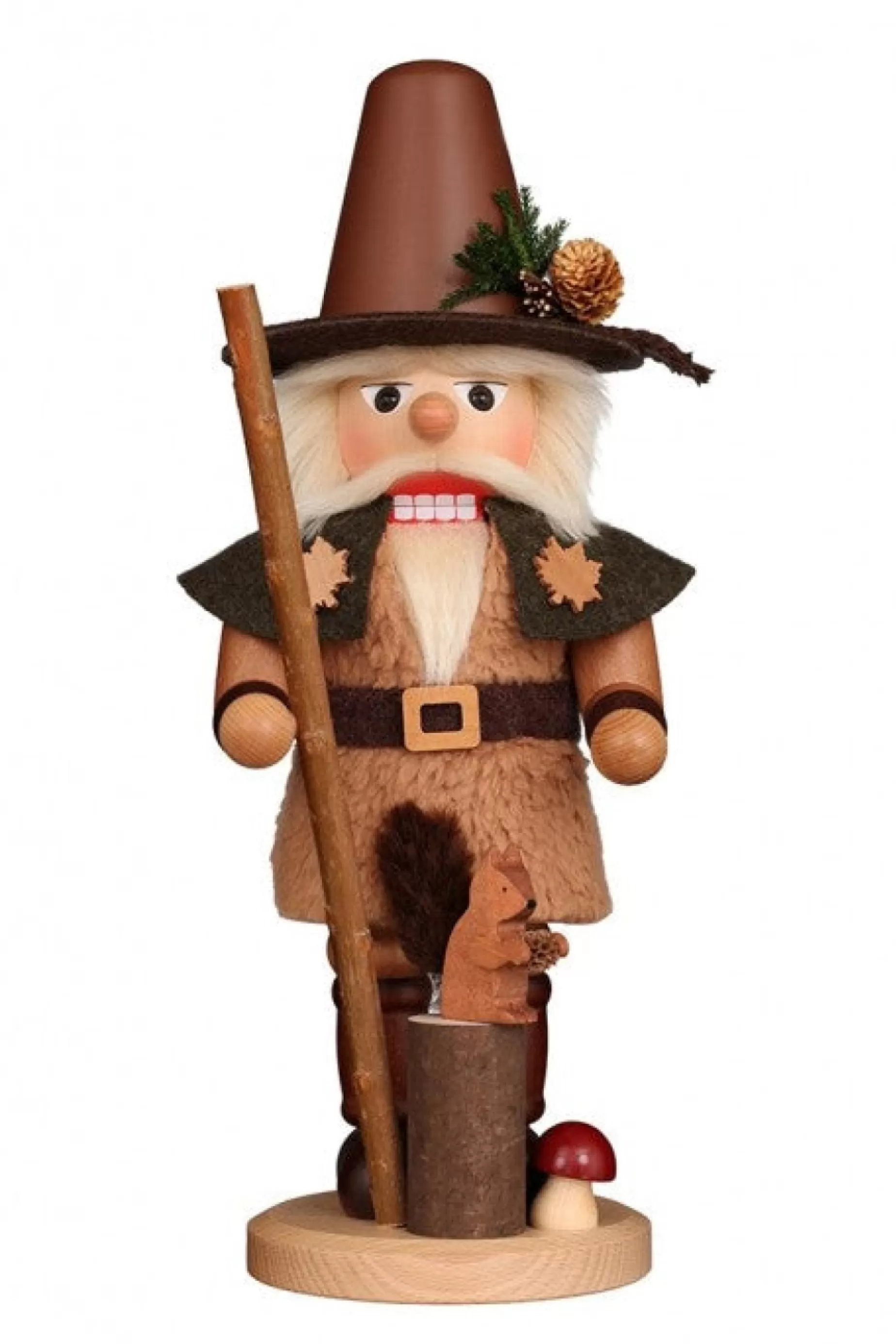 Christian Ulbricht Nutcracker (Premium Collector'S Edition) - Forest Man With Squirrel | Fall Nutcrackers