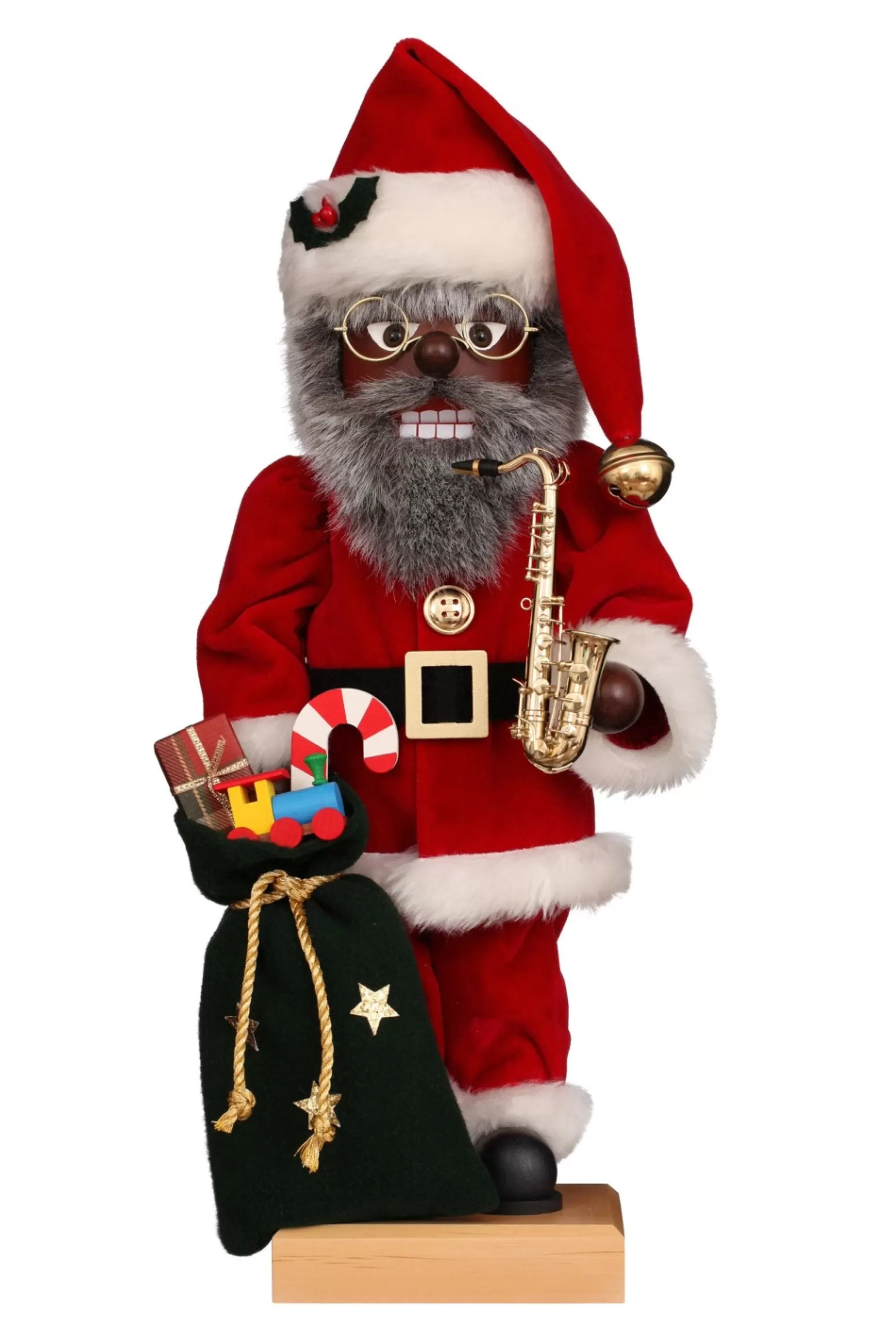 Christian Ulbricht Nutcracker (Premium Collector'S Edition) - Saxophone Santa | Limited Edition Nutcrackers