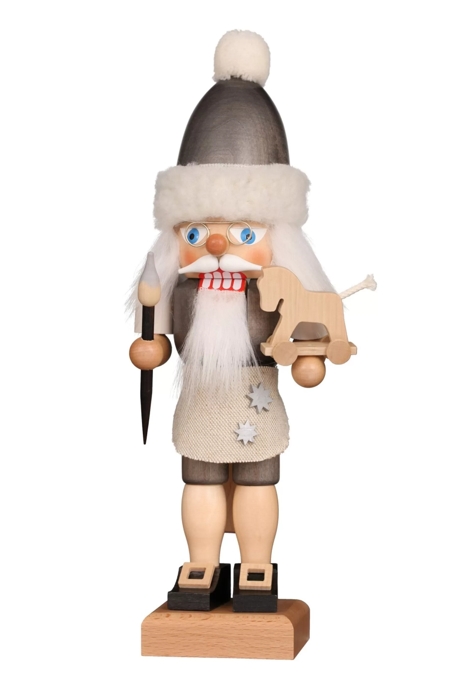 Christian Ulbricht Nutcracker (Small) - Santa'S Silver Workshop | All Nutcrackers