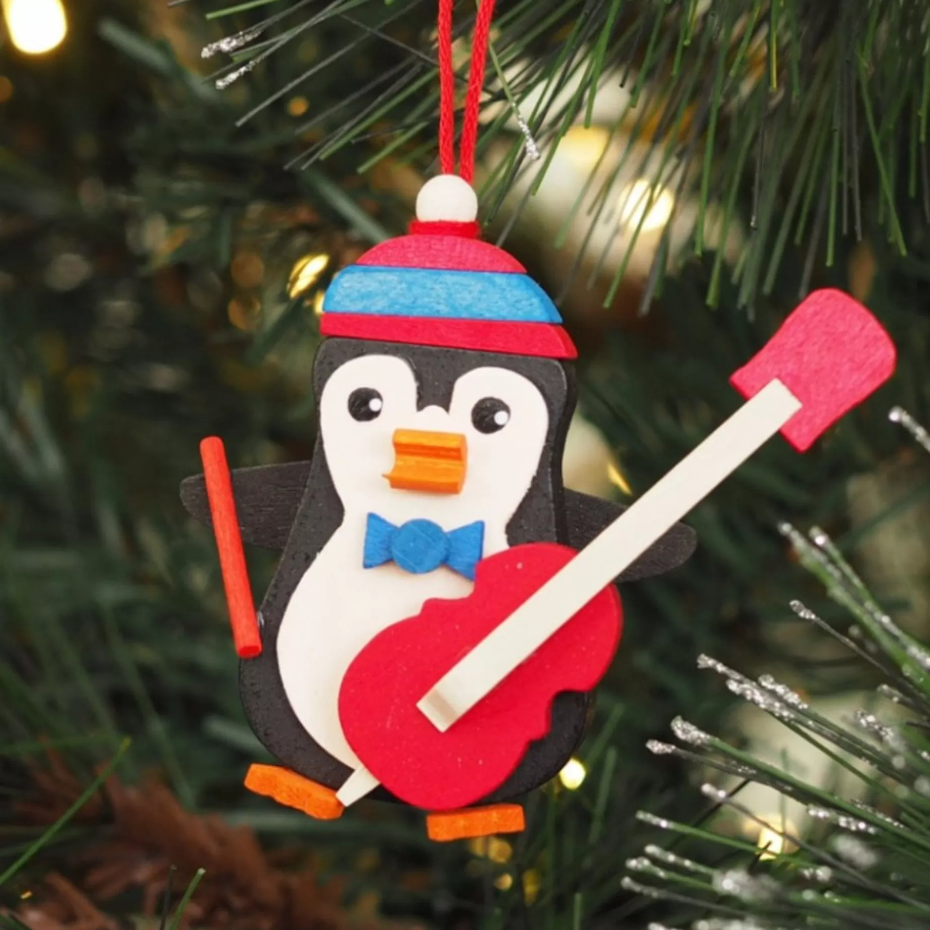Graupner Penguin Rockstar - Christmas Tree Decoration | All Tree Decorations