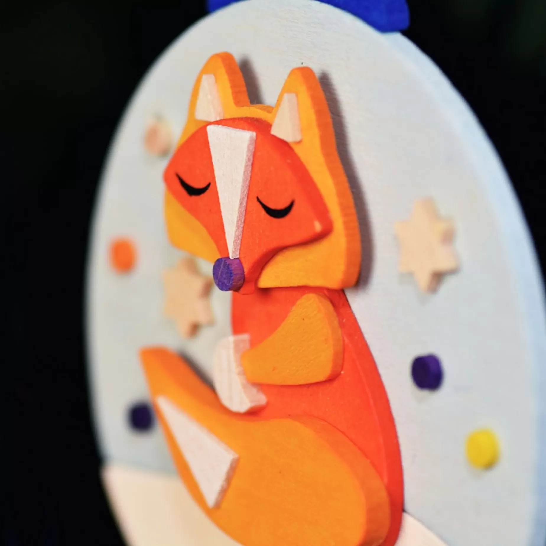 Graupner Snow Globe - Felix The Fox - Christmas Tree Decoration | All Tree Decorations