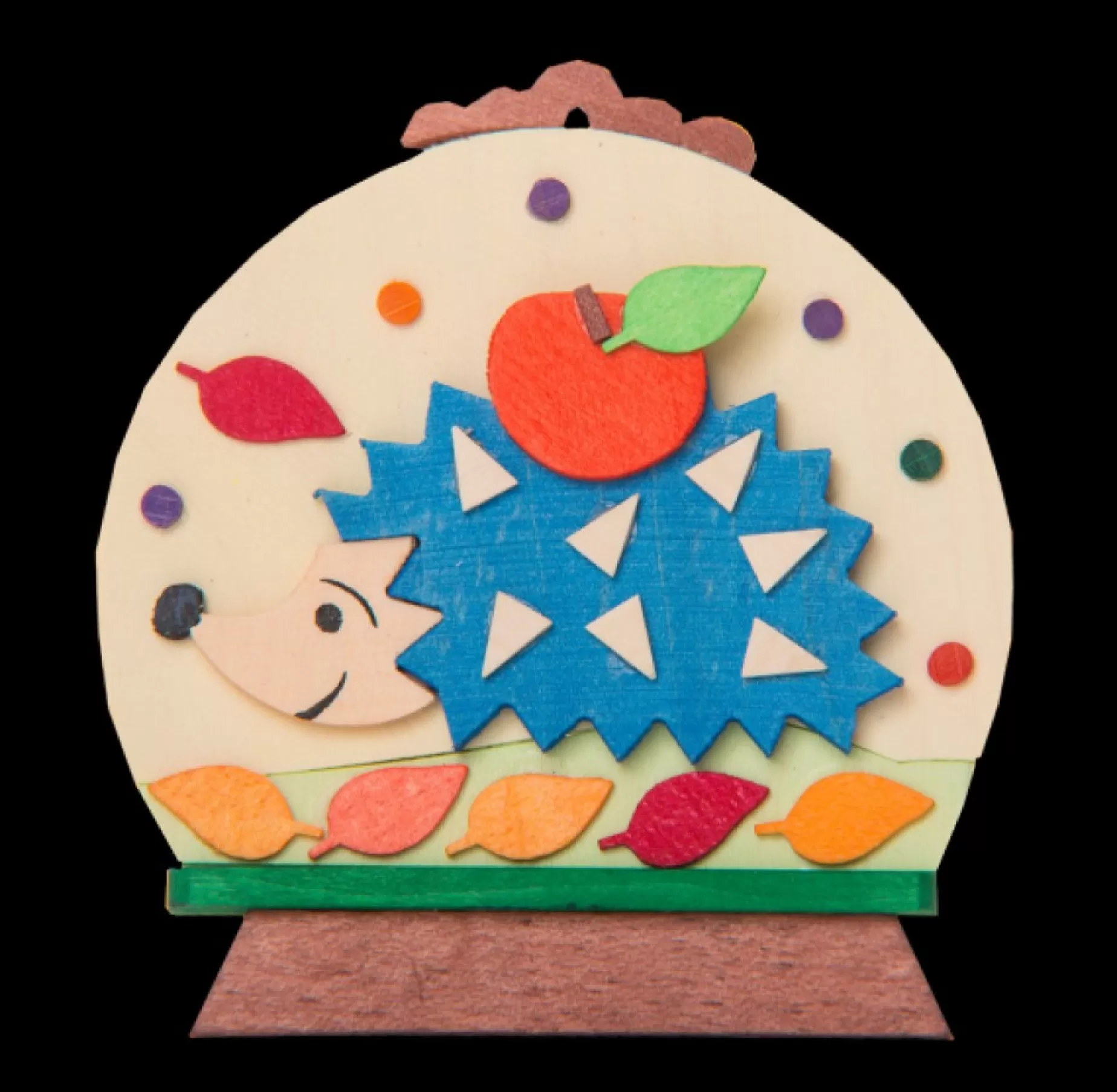 Graupner Snow Globe - Hugo Hedgehog - Christmas Tree Decoration | All Tree Decorations