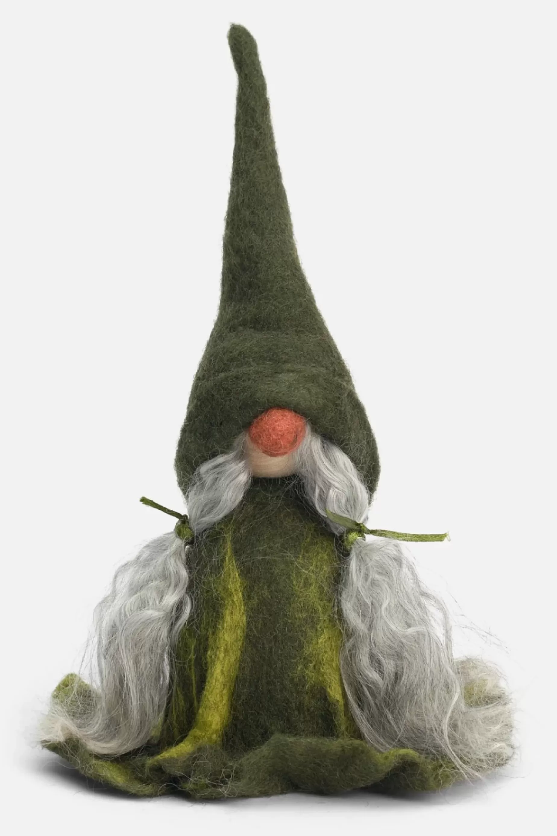 Asas Tomtebod Tomte Gnome - Hilma (Green Dress) | Tomte Gnomes