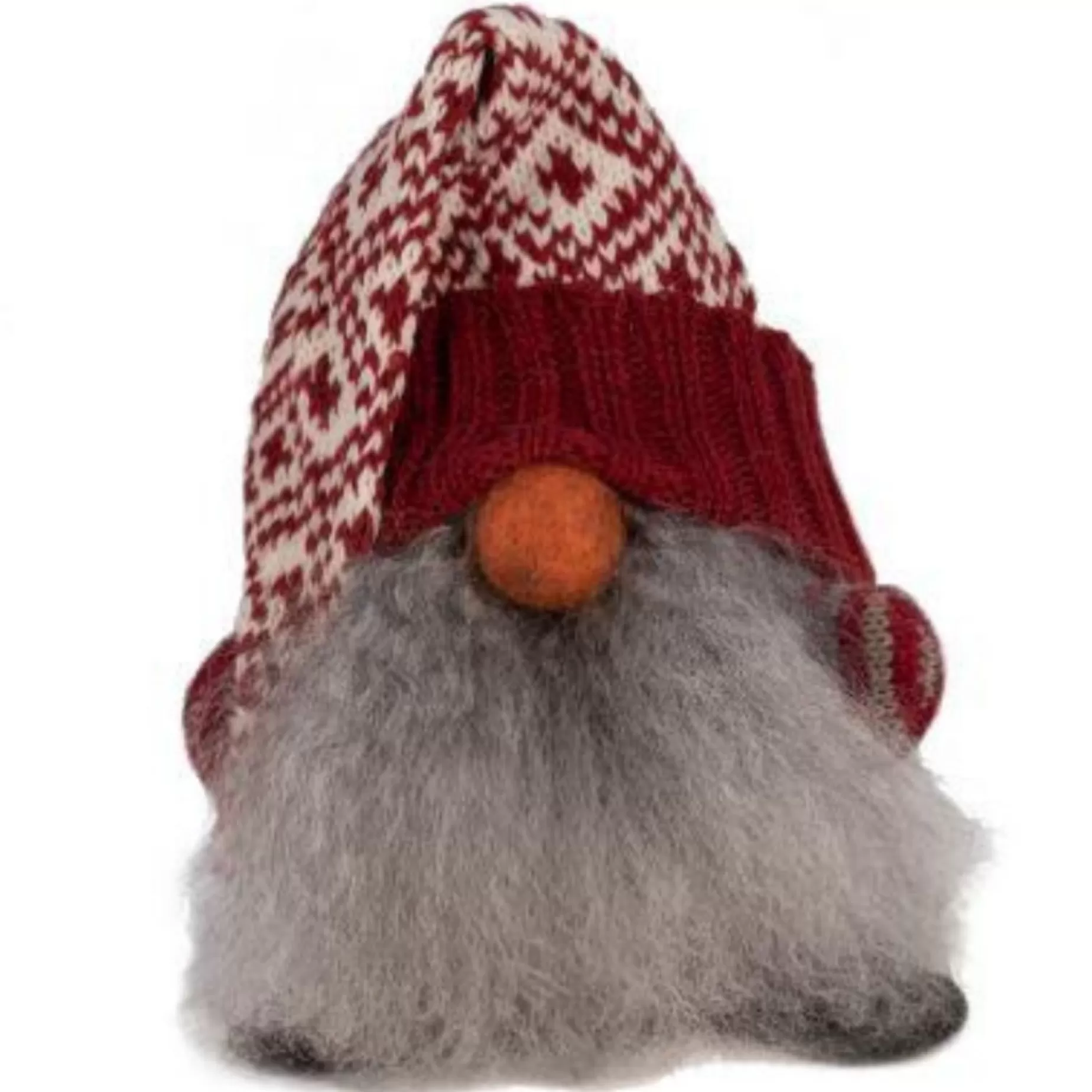Asas Tomtebod Tomte Gnome - Little Claus (Red Knitted Cap) | Tomte Gnomes