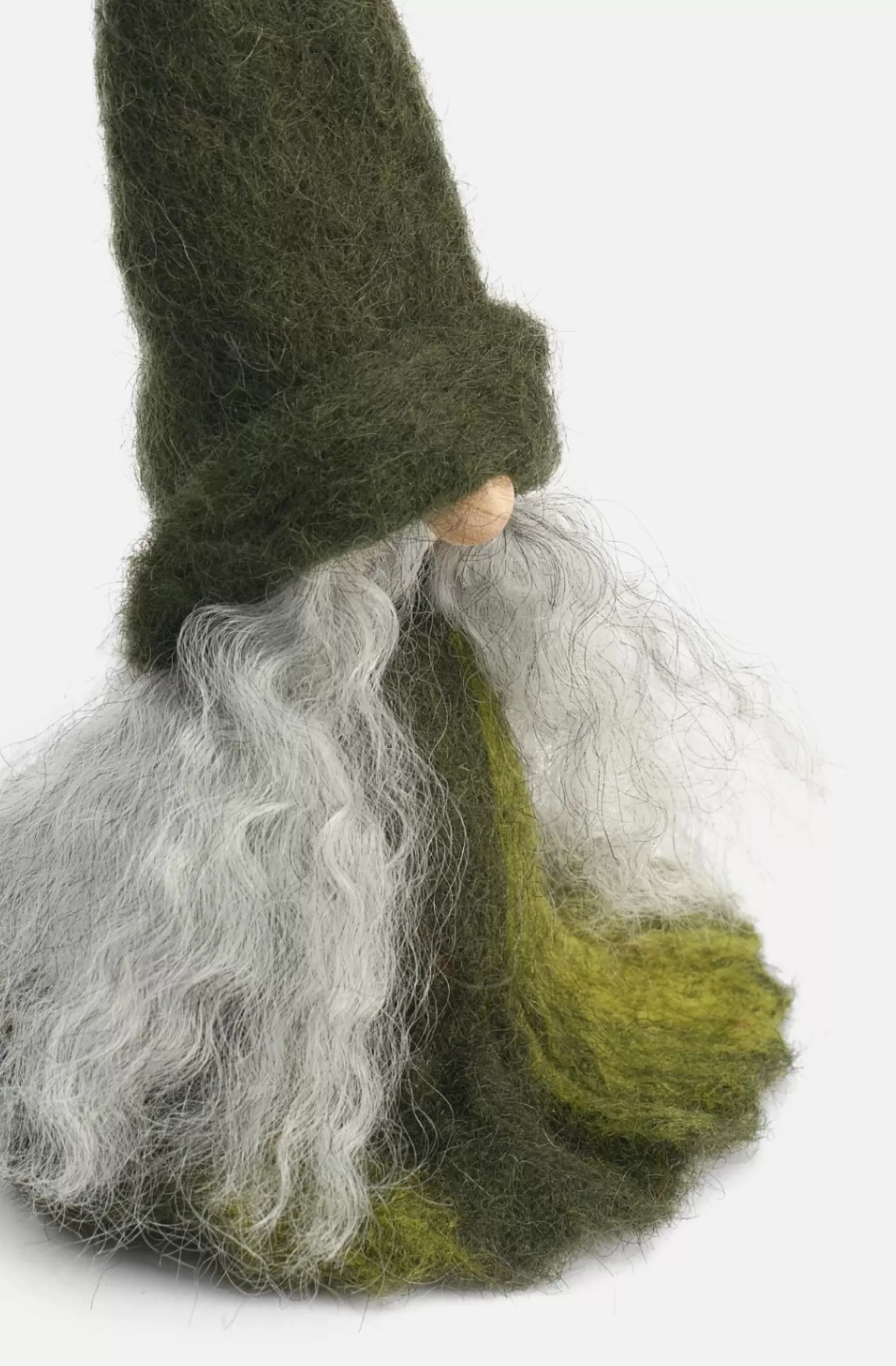 Asas Tomtebod Tomte Gnome - Tova (Green Dress) | Tomte Gnomes