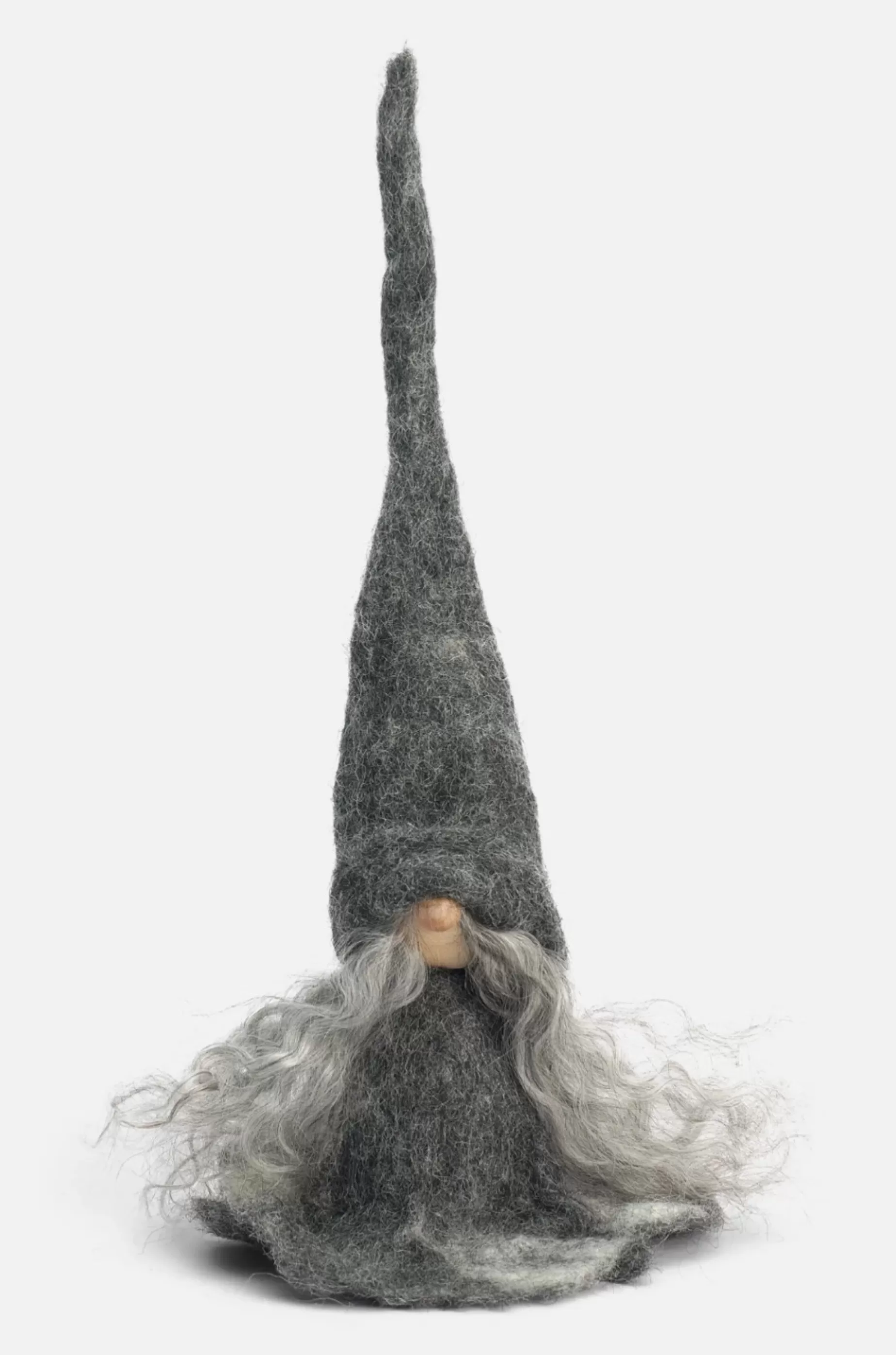 Asas Tomtebod Tomte Gnome - Tova (Grey Dress) | Tomte Gnomes