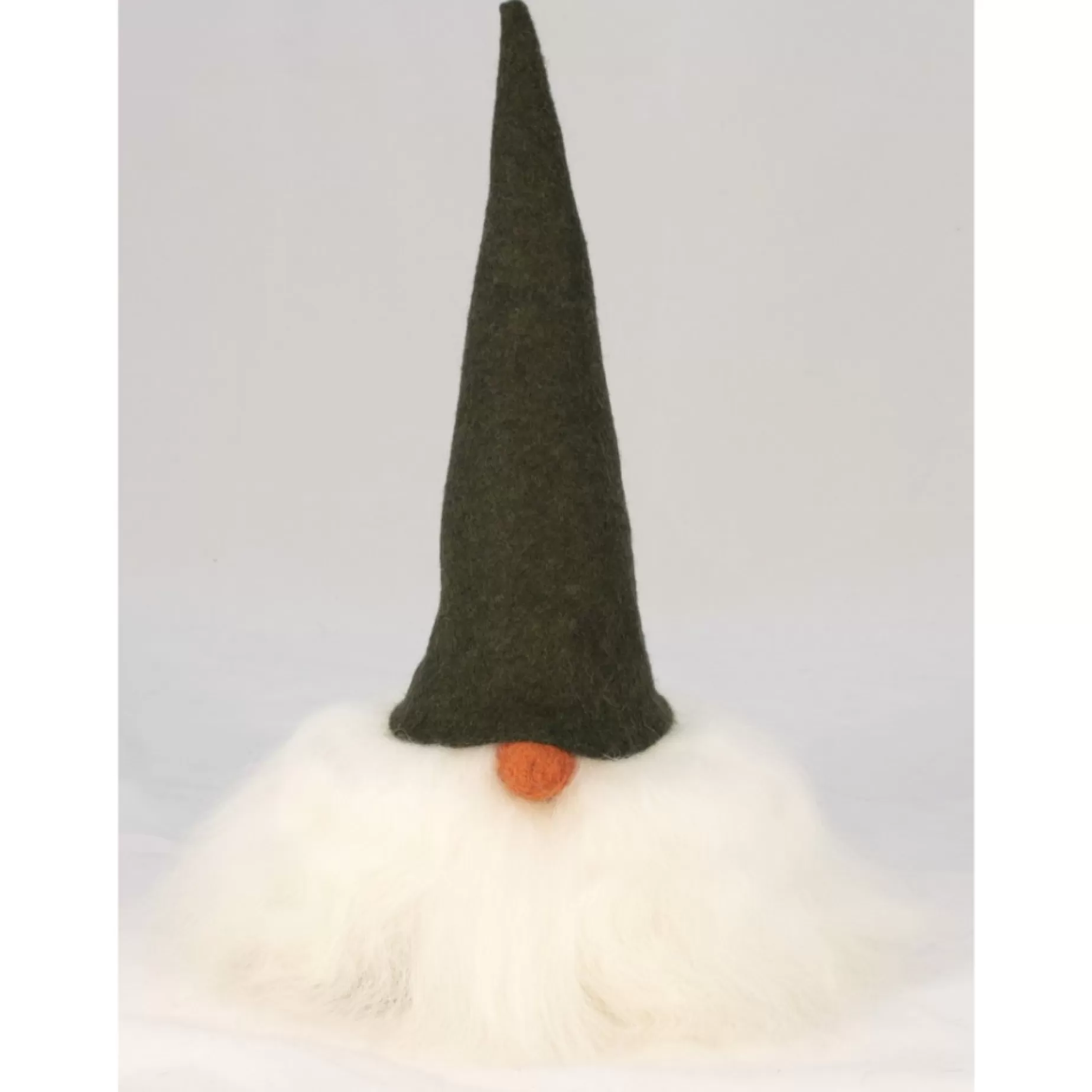 Asas Tomtebod Tomte Gnome - Walter With Felt Cap (Green) | Tomte Gnomes