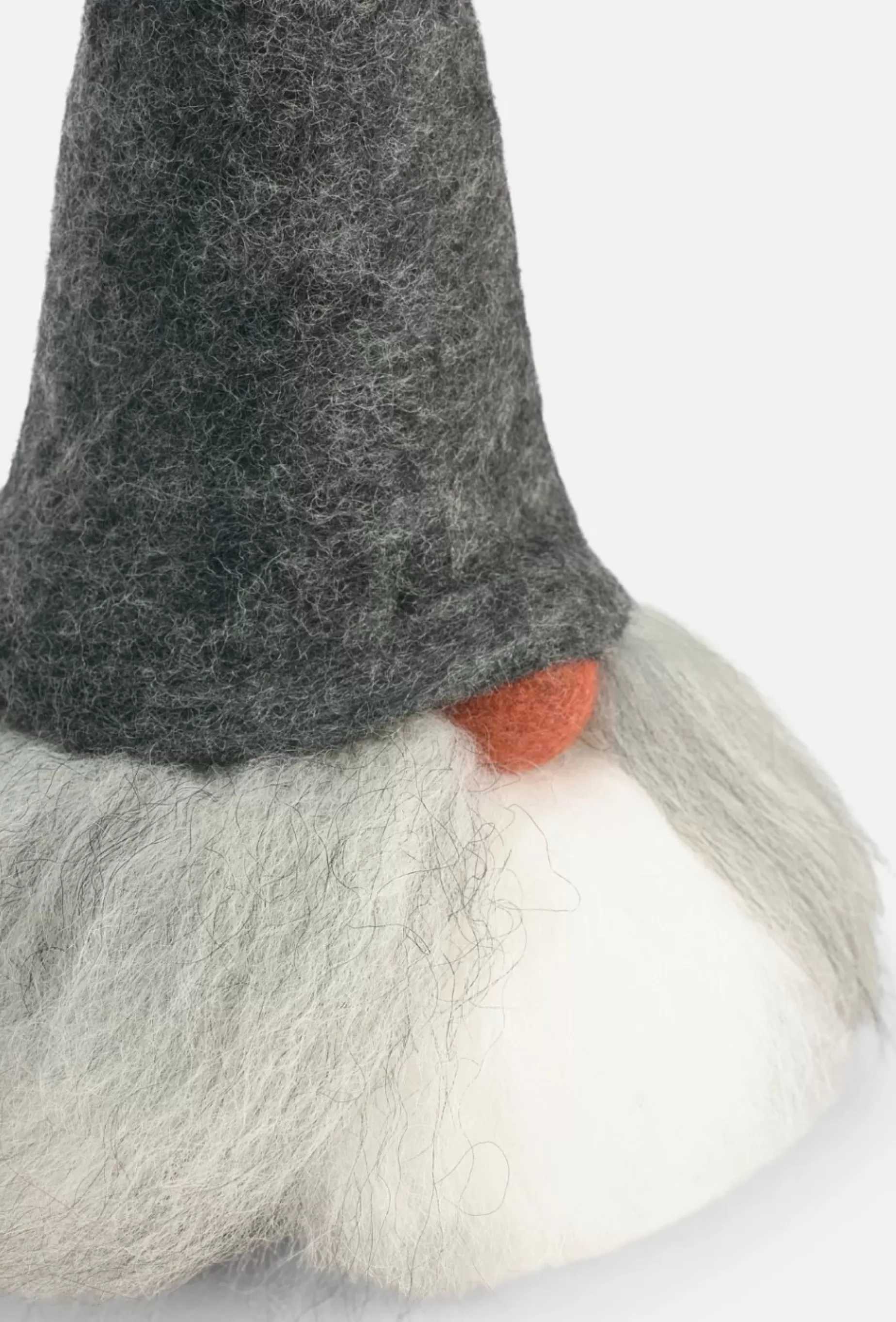 Asas Tomtebod Tomte Gnome - Walter With Felt Cap (Grey) | Tomte Gnomes