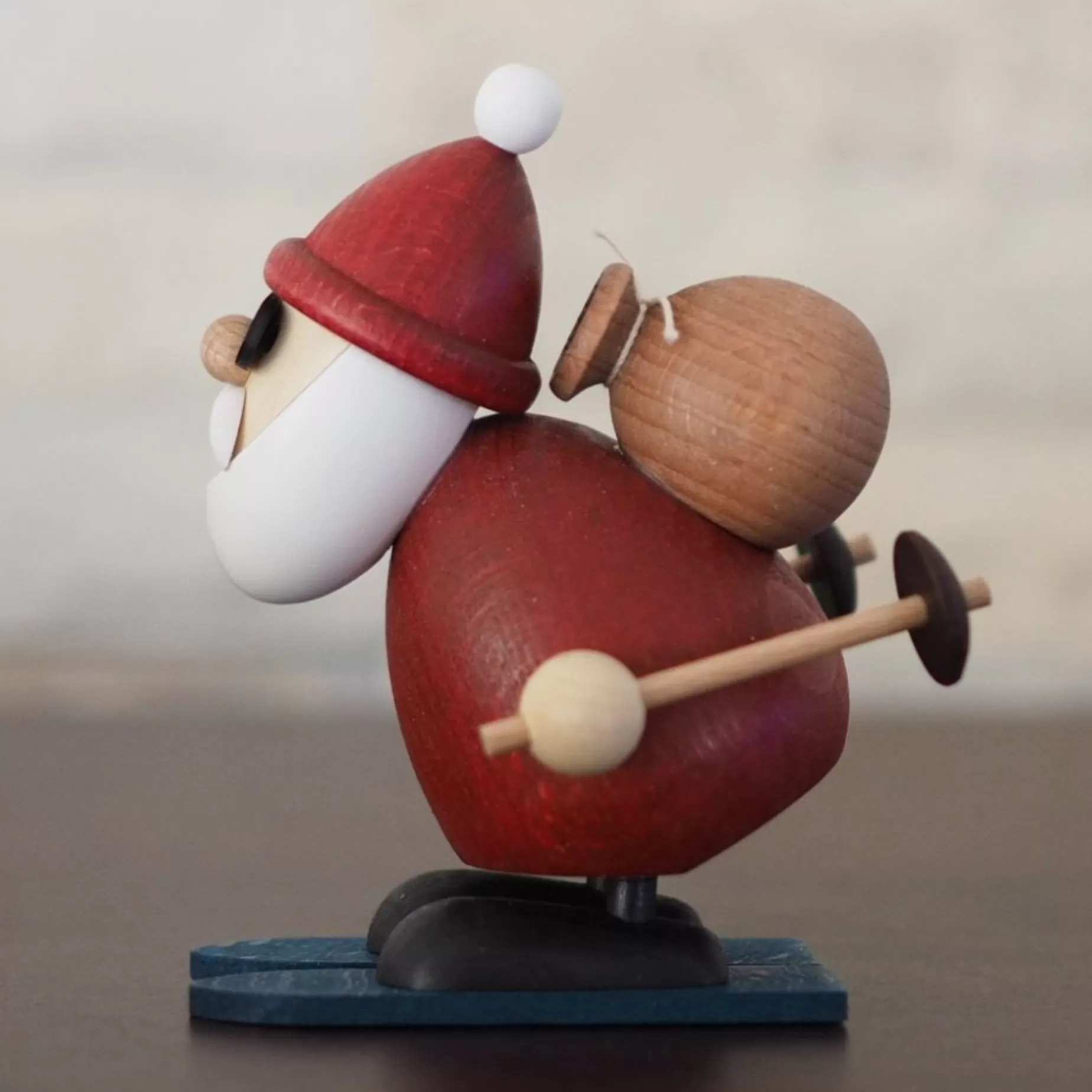 Paul Ullrich Weihnachtsmann Collectibles - Ski Racing Santa | Rudolph & Friends Collectibles