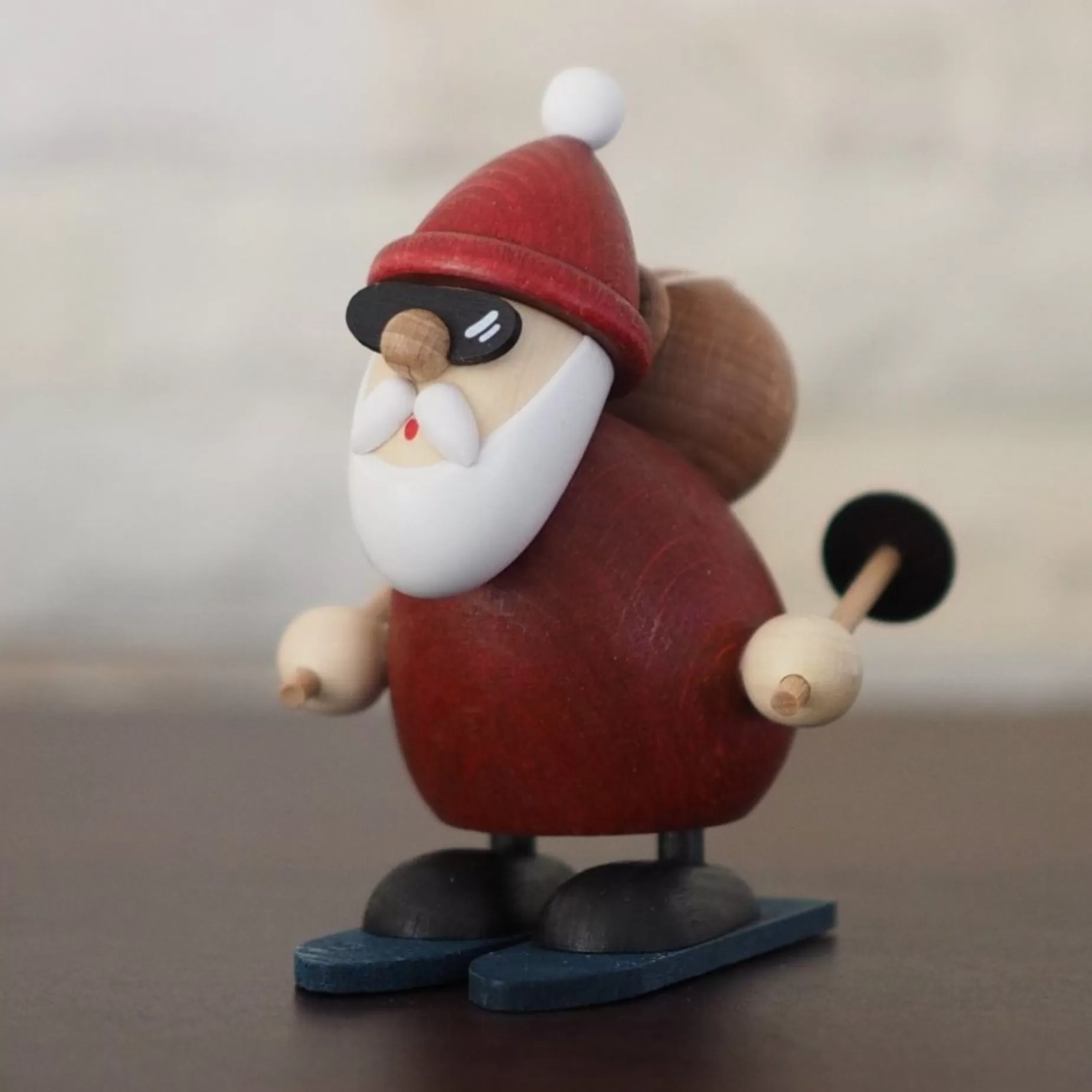 Paul Ullrich Weihnachtsmann Collectibles - Ski Racing Santa | Rudolph & Friends Collectibles